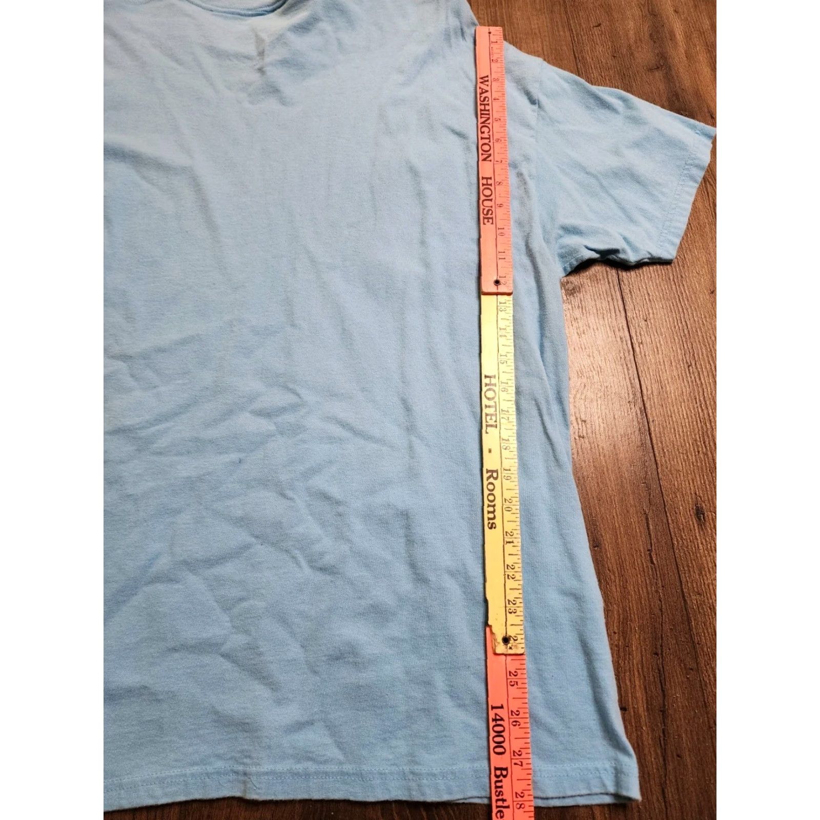 Hanes VINTAGE Hanes Y2K T-Shirt Mens XL Blue Solid Religious Jesus Christ Yacht Sailor 90s 2000s Beach God Bible Verse Decade 1990s Size US XL / EU 56 / 4 - 3 Thumbnail