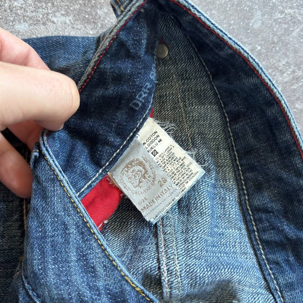 Diesel × Vintage Diesel Vintage Washed Flared Bootcut Jeans 00’s y2k retro Size 28" / US 6 / IT 42 - 8 Thumbnail