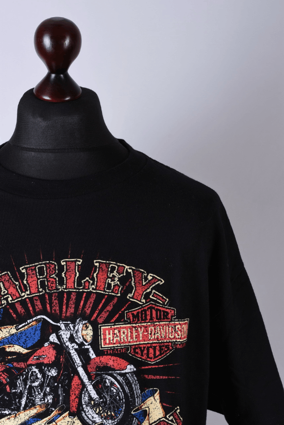 Harley Davidson Harley-Davidson Graphic T-Shirt Roma Italy Black Size L Size US L / EU 52-54 / 3 - 2 Thumbnail
