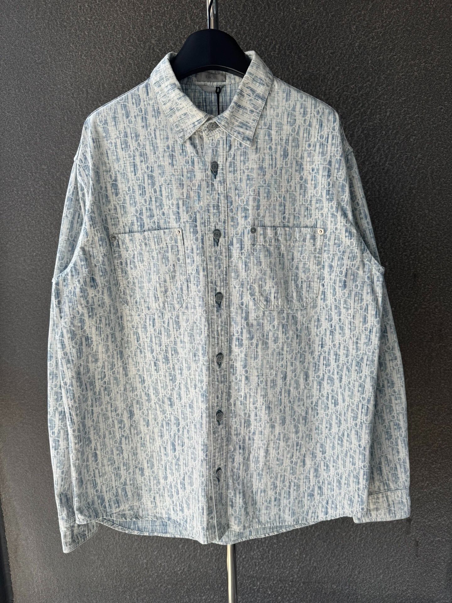 Dior Dior Oblique Denim Shirt Size 40 Brand New Size US M / EU 48-50 / 2 - 1 Thumbnail