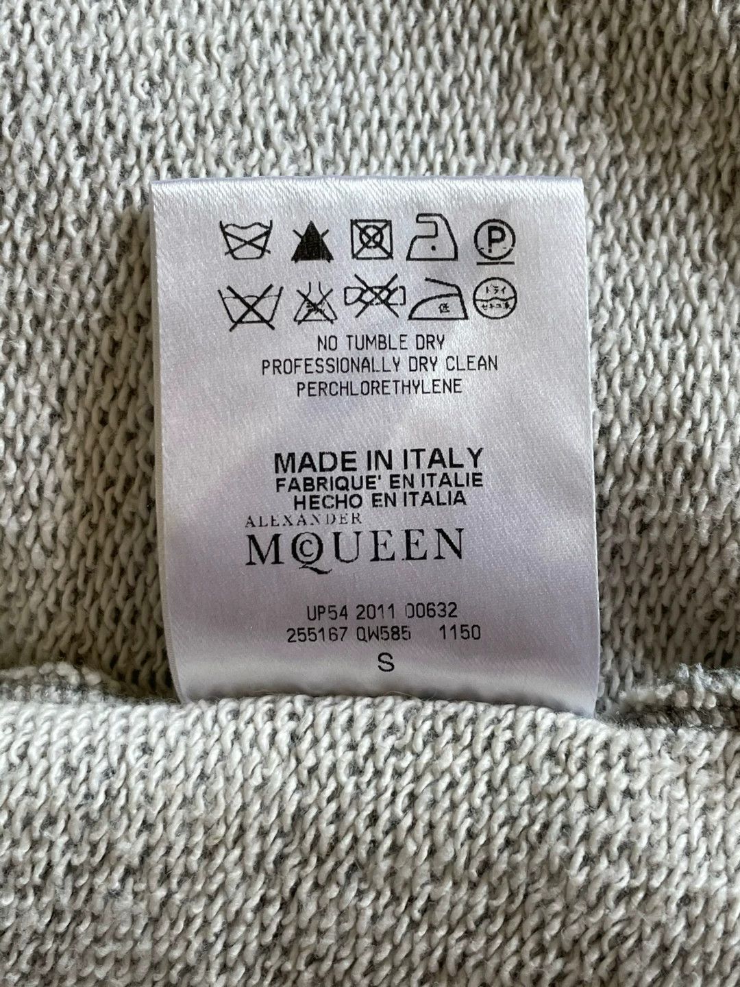 Alexander McQueen Alexander McQueen SS2011 Open Collar Sweatshirt S Size US S / EU 44-46 / 1 - 7 Thumbnail