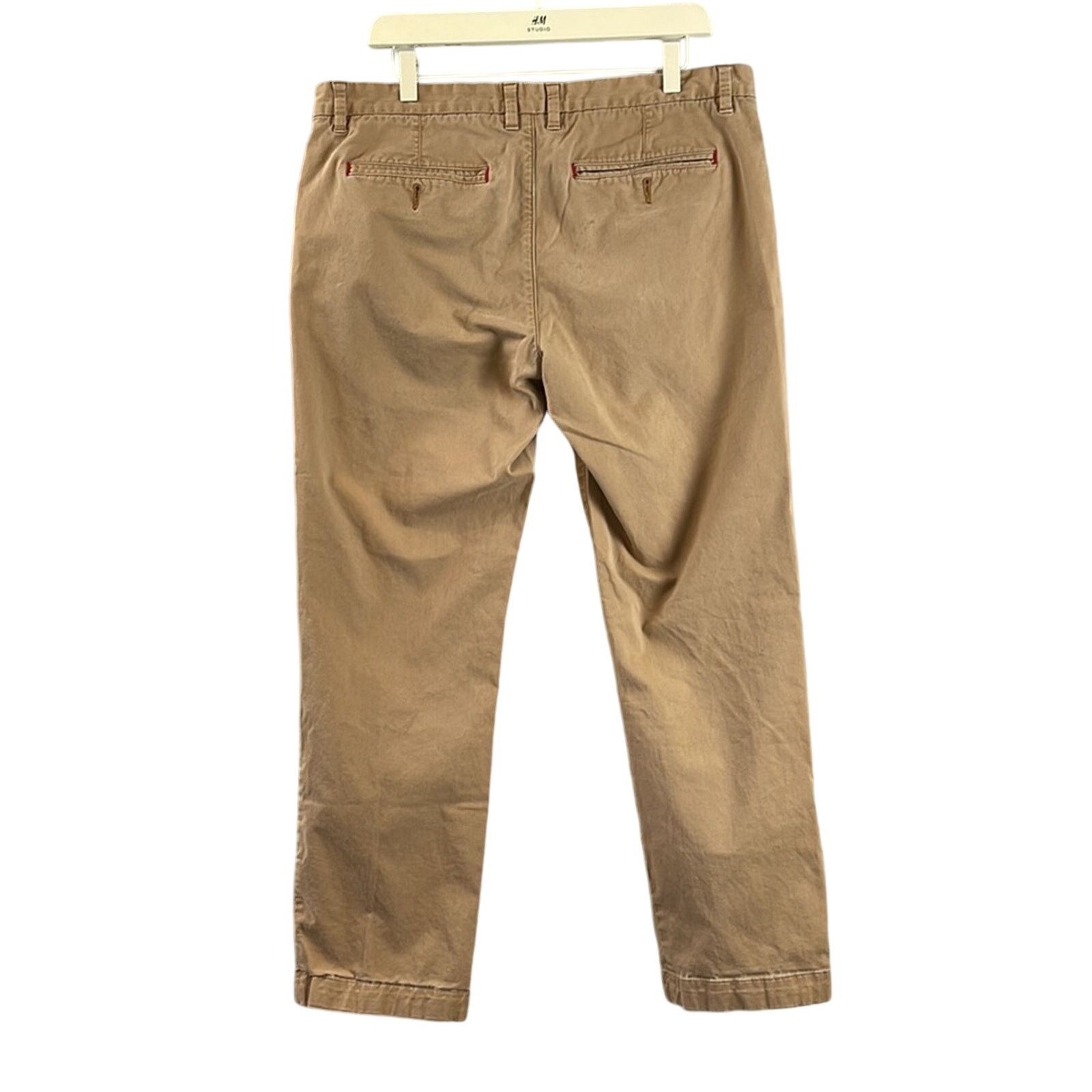 Ted Baker Ted Baker Chaade Classic Fit Washed Down Chinos Size 36/28 Size US 36 / EU 52 - 7 Thumbnail