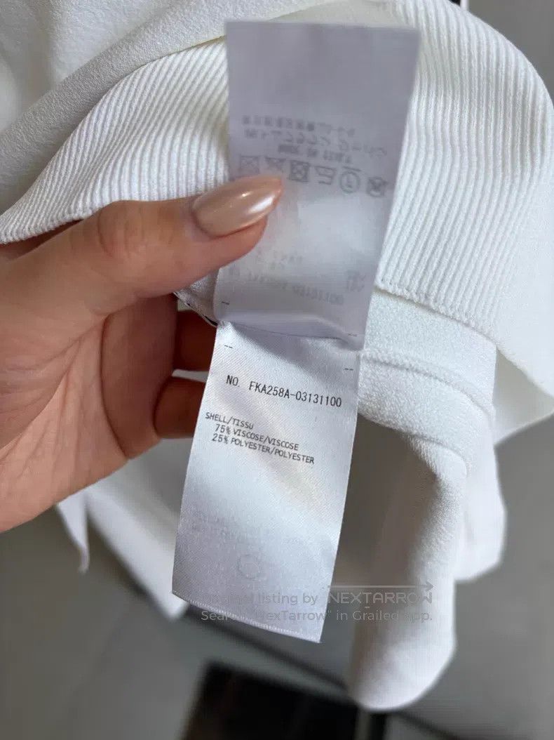 Thom Browne Thom Browne White Short Sleeve Size XS / US 0-2 / IT 36-38 - 4 Thumbnail