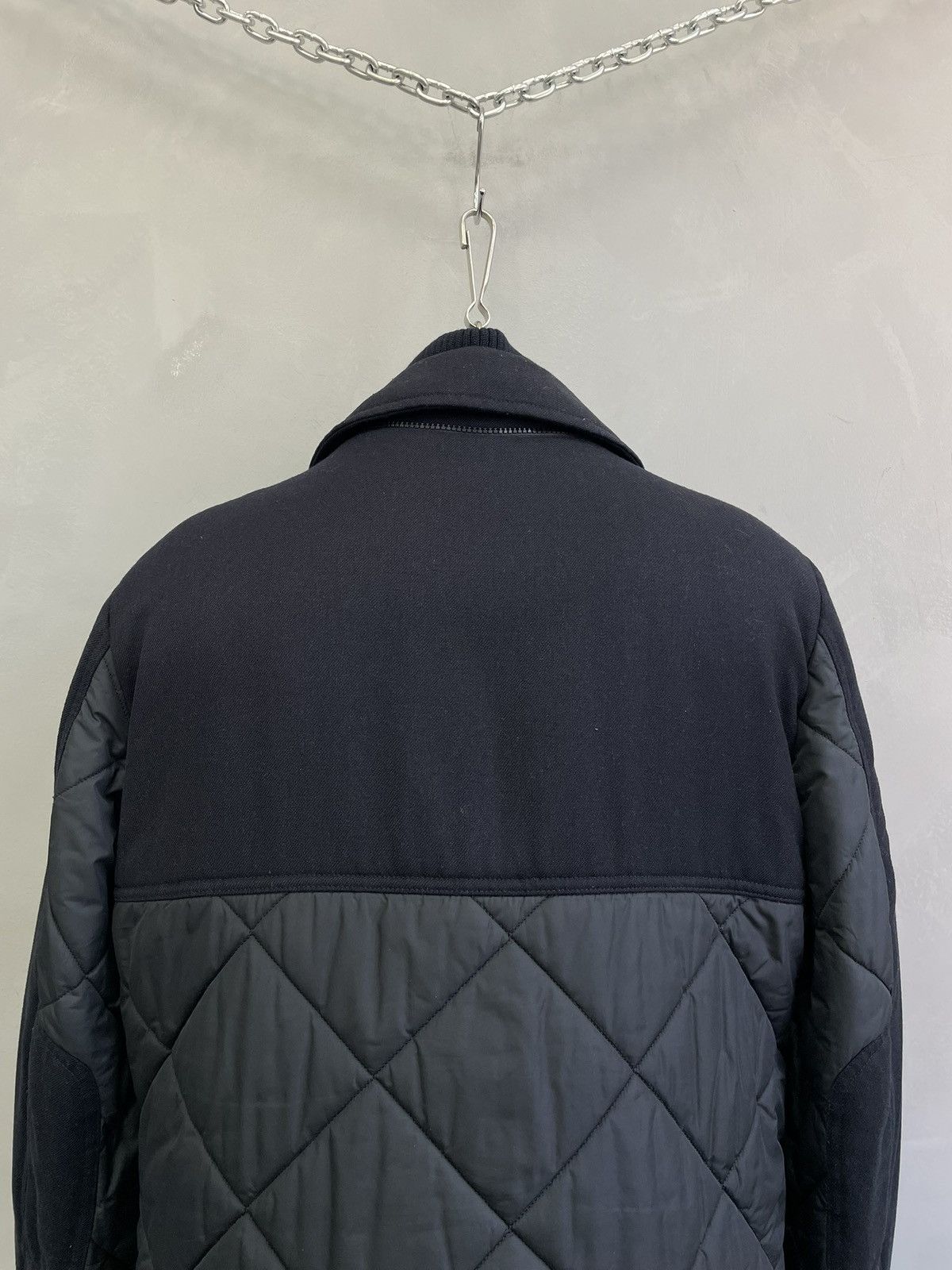 Hackett Hackett quilted wool jacket navy blue classic puffer y2k Size US M / EU 48-50 / 2 - 12 Thumbnail
