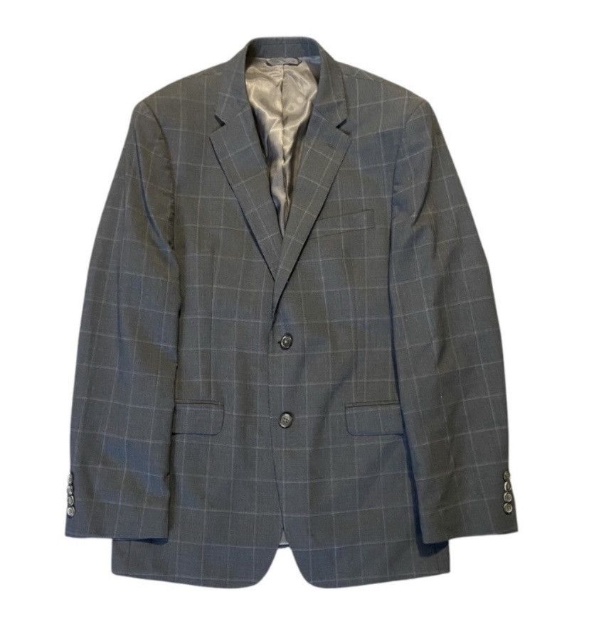 Ralph Lauren Black Label Ralph Lauren Black Label Windowpane Blue Blazer 40R 34x31 Size 40R - 2 Thumbnail