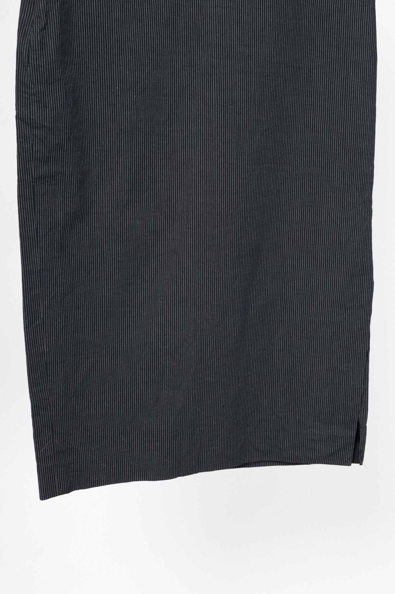 Paul Smith Paul Smith Black Label Charcoal Pinstripe Pencil Skirt Size 26" / US 2 / IT 38 - 6 Thumbnail