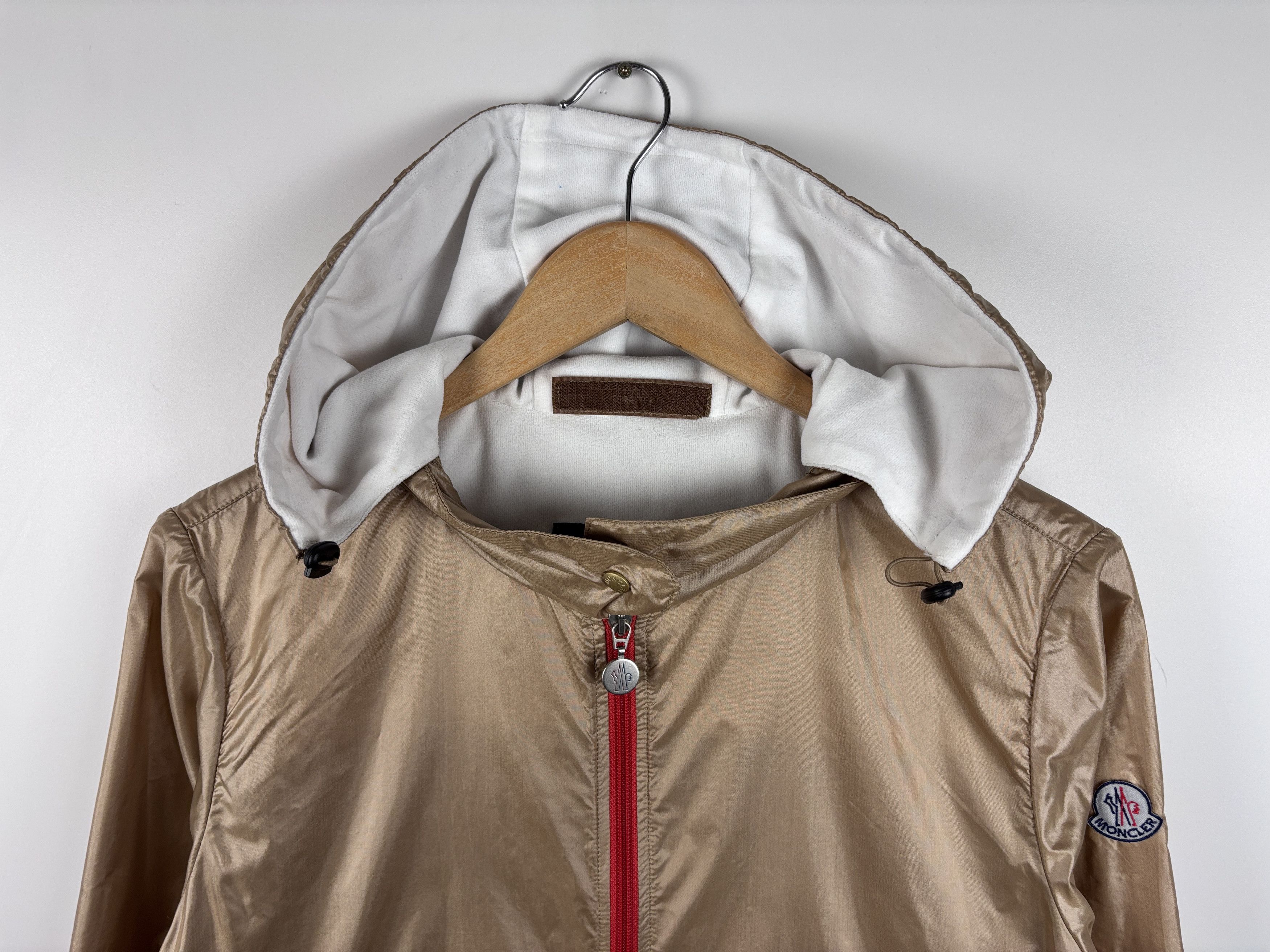 Moncler × Vintage Vintage 90s Moncler Lightweight Windbreaker Jacket Size 2 Size M / US 6-8 / IT 42-44 - 2 Thumbnail