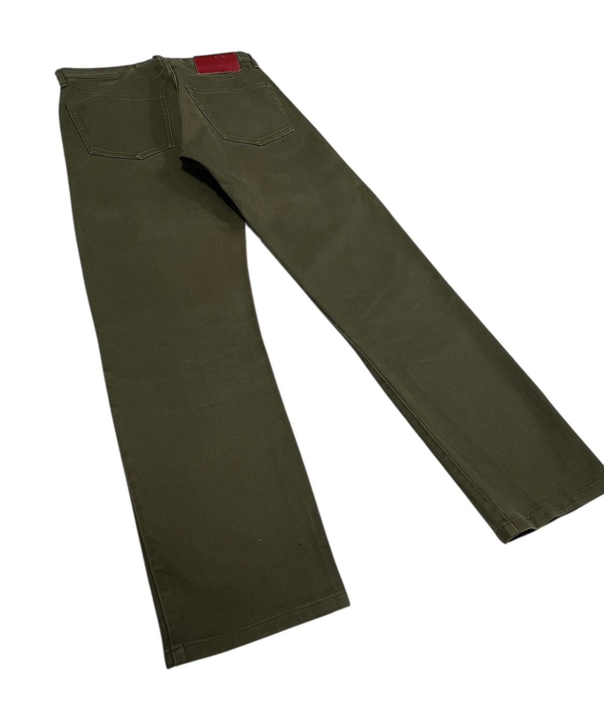 Yohji Yamamoto Ined Yohji Yamamoto Jeans Olive Size US 28 / EU 44 - 5 Thumbnail