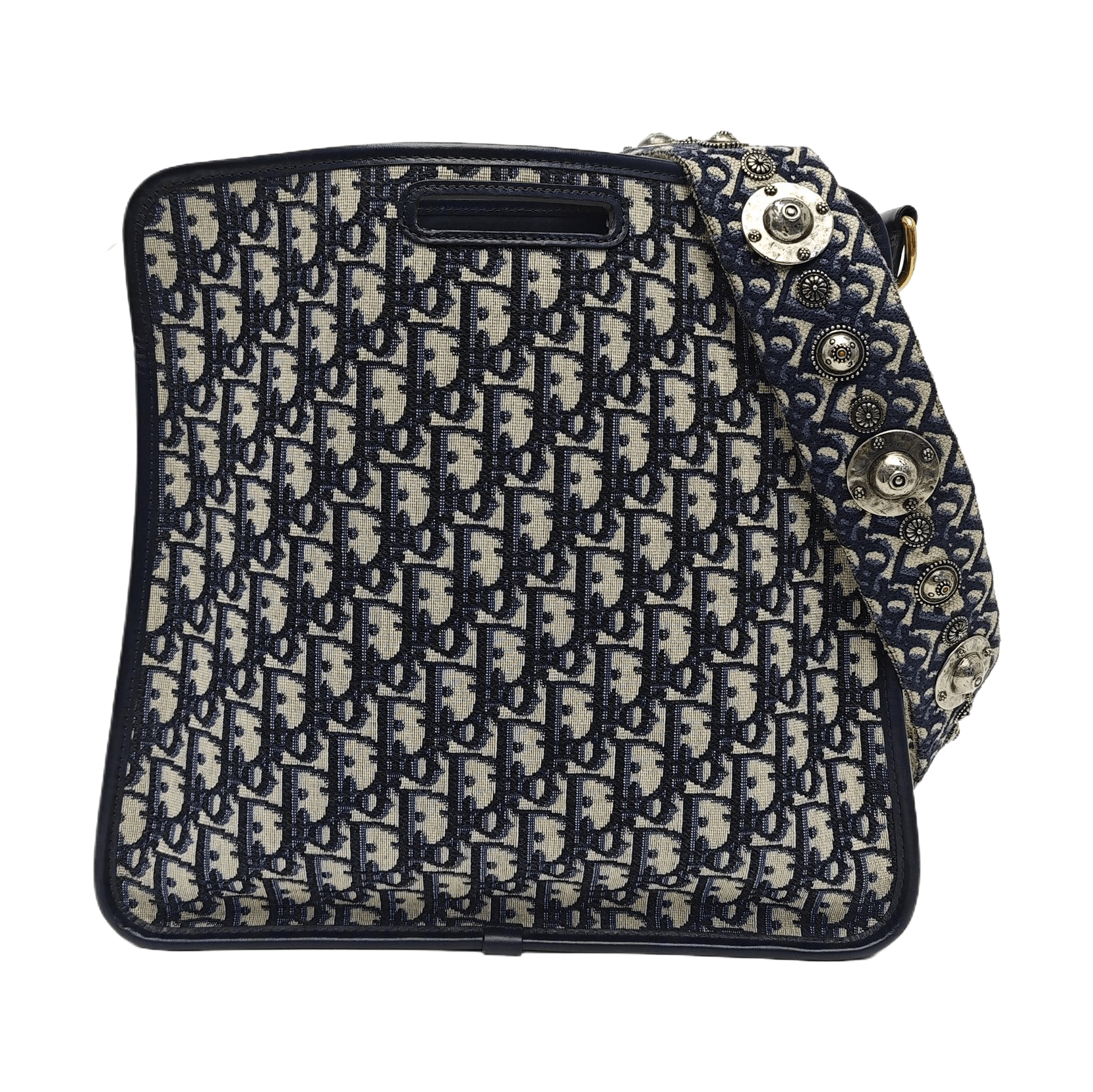 Dior Dior Oblique Canvas Shoulder Bag ONE SIZE Size ONE SIZE - 1 Thumbnail