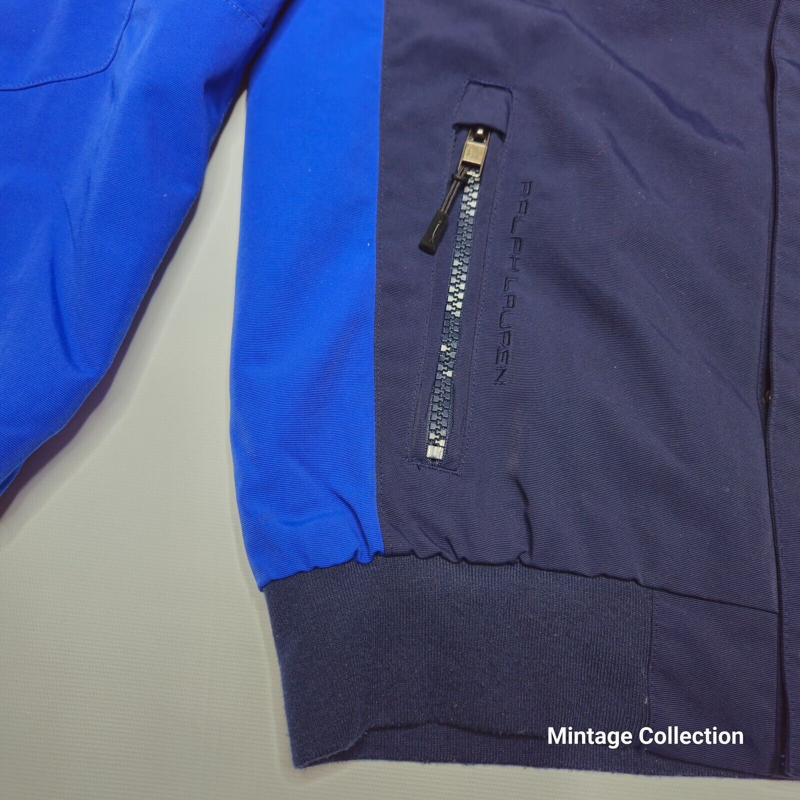 Ralph Lauren Ralph Lauren RLX Blue Motorcycle McKinley Bomber Jacket M Size US M / EU 48-50 / 2 - 5 Thumbnail