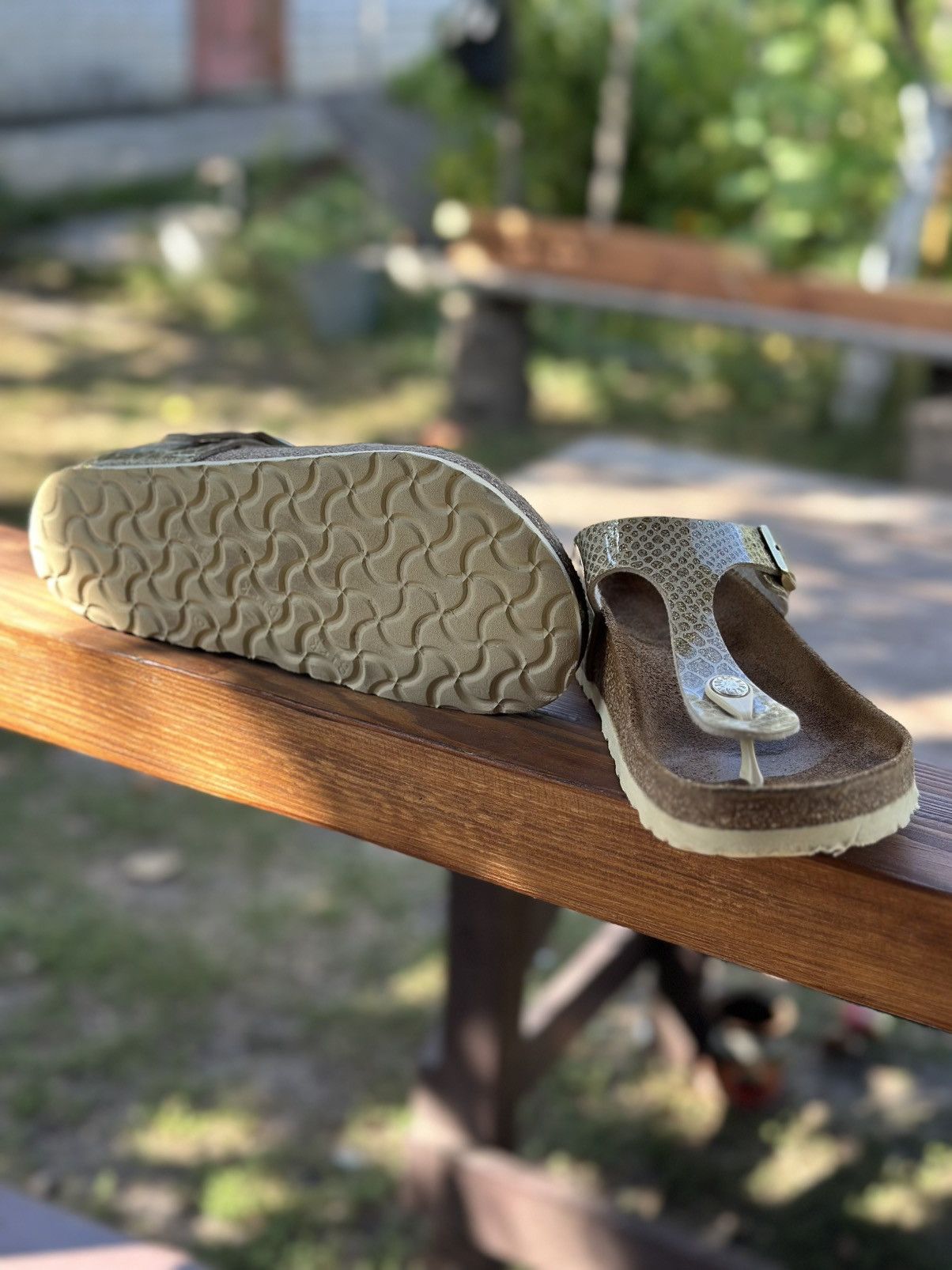 Birkenstock Birkenstock Women's GIzeh Golden Thong Sandal Size 37 Size US 6.5 / IT 36.5 - 9 Thumbnail