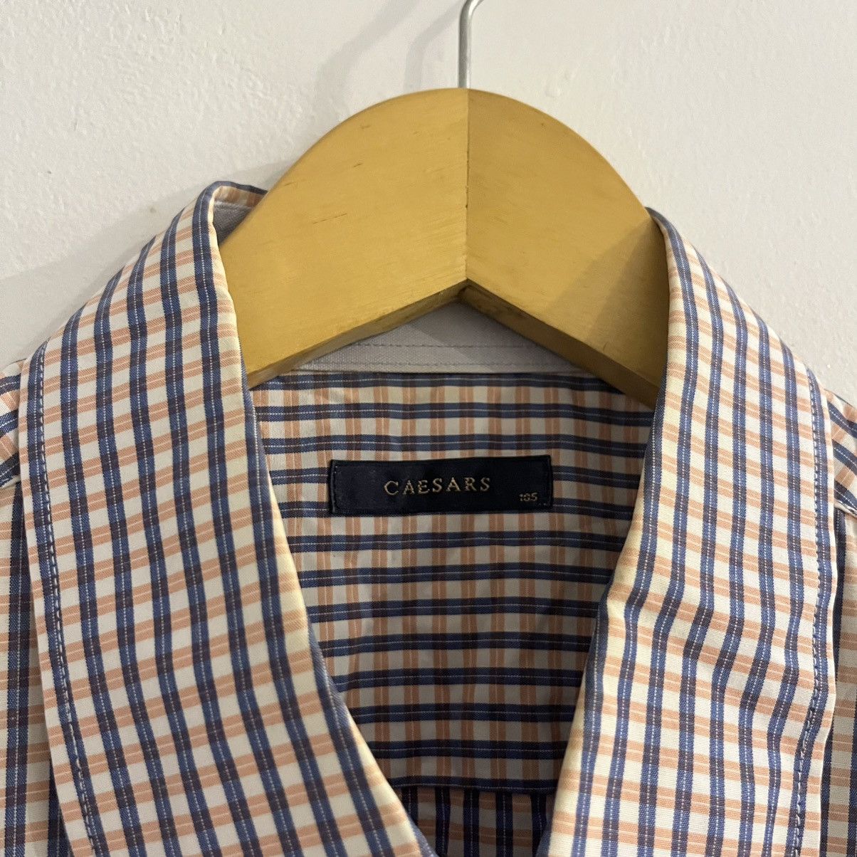 Issey Miyake Caesars - Gingham Button Up Shirt Size US L / EU 52-54 / 3 - 4 Thumbnail