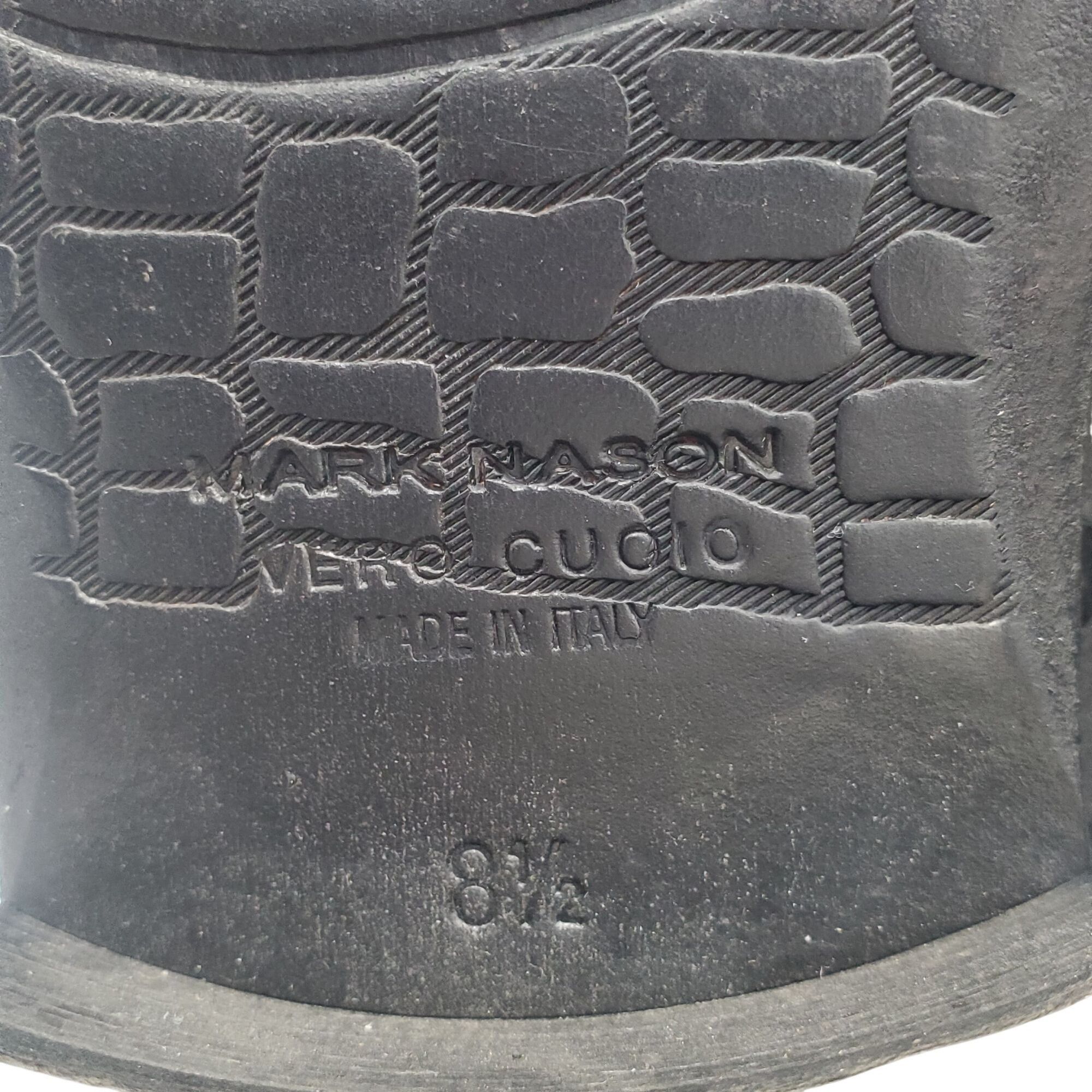 Mark Nason Italy Mark Nason Women's size 8.5 Black Leather distressed W Size US 8.5 / IT 38.5 - 10 Thumbnail