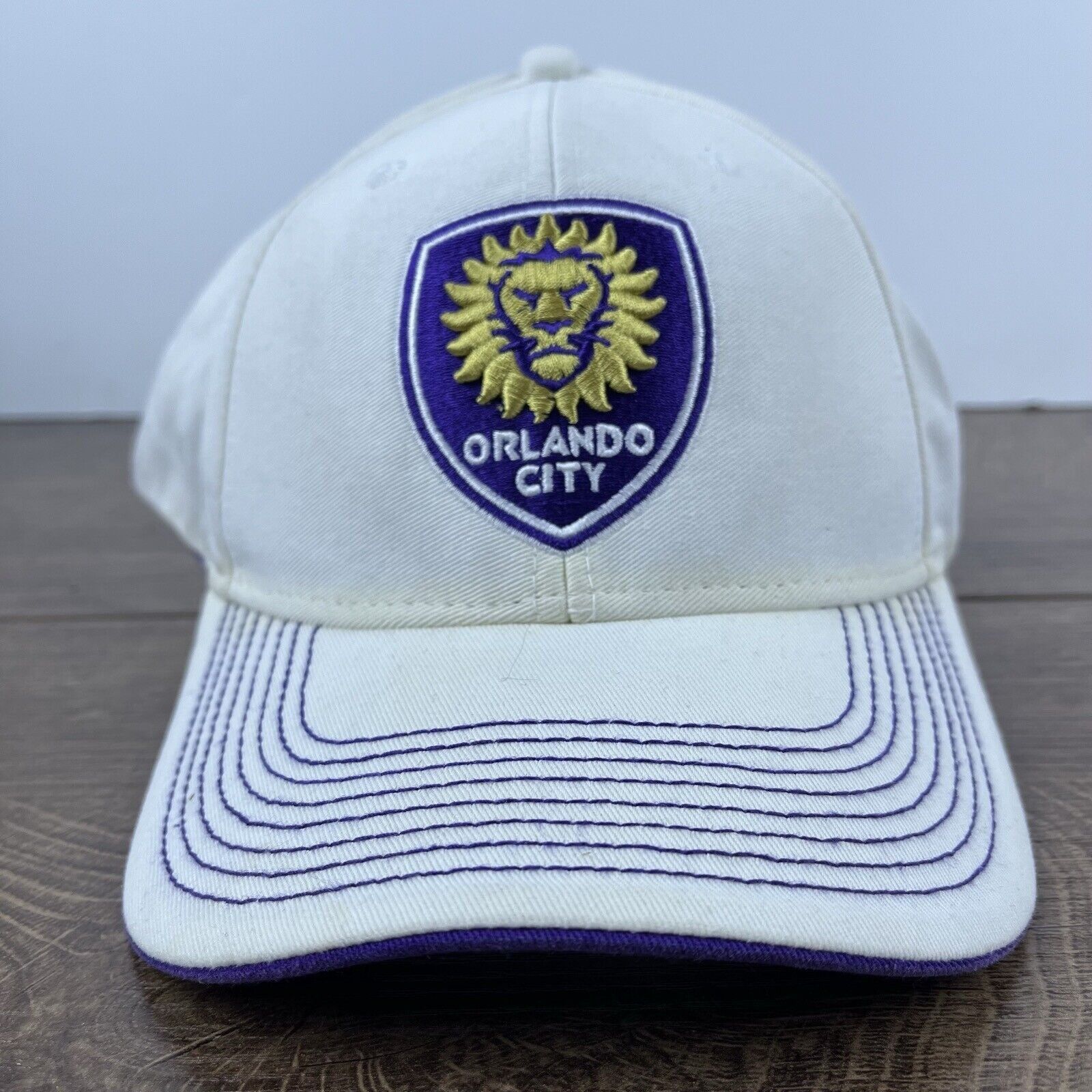 Adidas Orlando City Adidas Hat Snapback Hat White Hat Adjustable Wh Size ONE SIZE - 1 Thumbnail