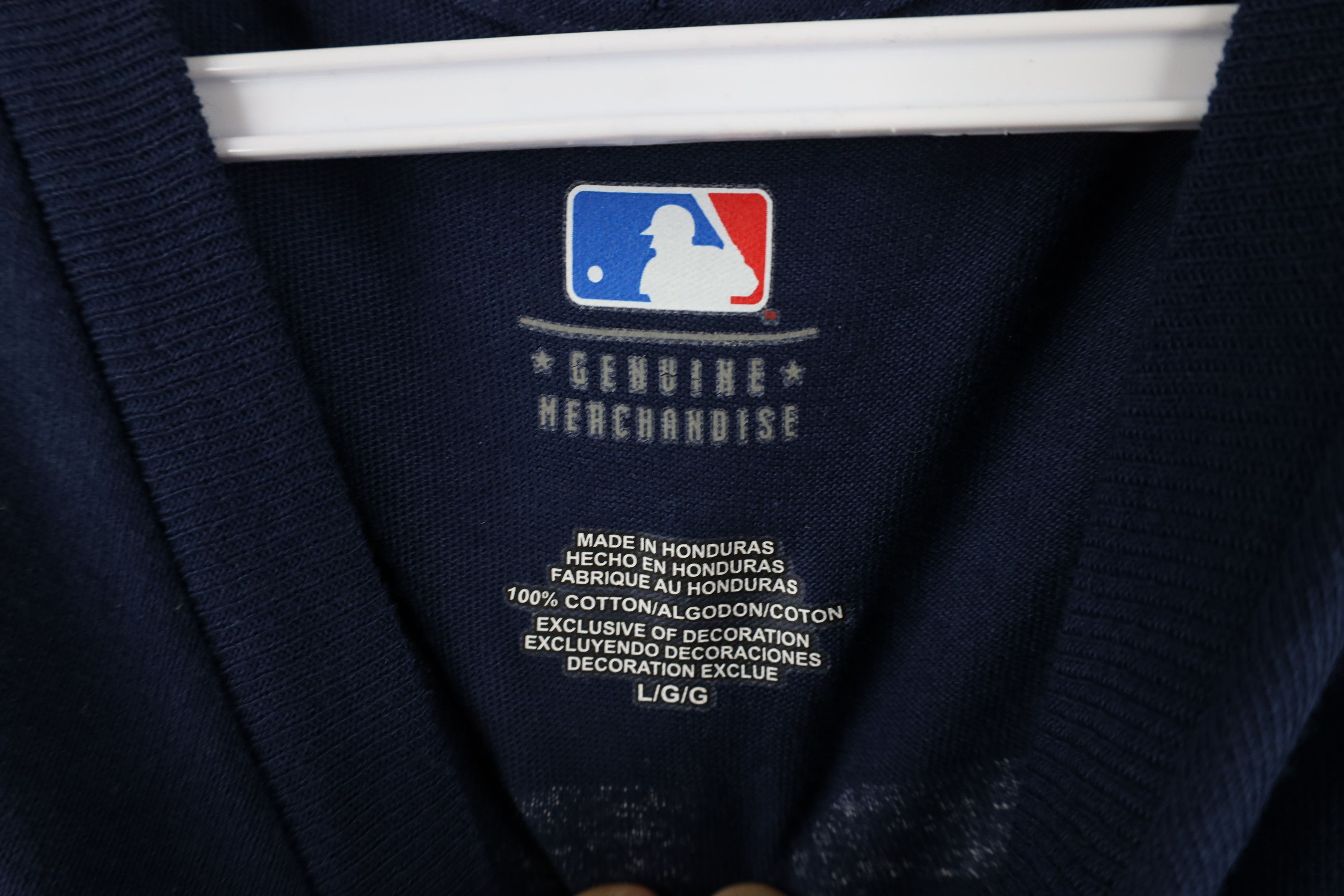 Vintage Vintage Y2K Cabrera Detroit Tigers Baseball T-Shirt Blue #24 Size US L / EU 52-54 / 3 - 9 Thumbnail