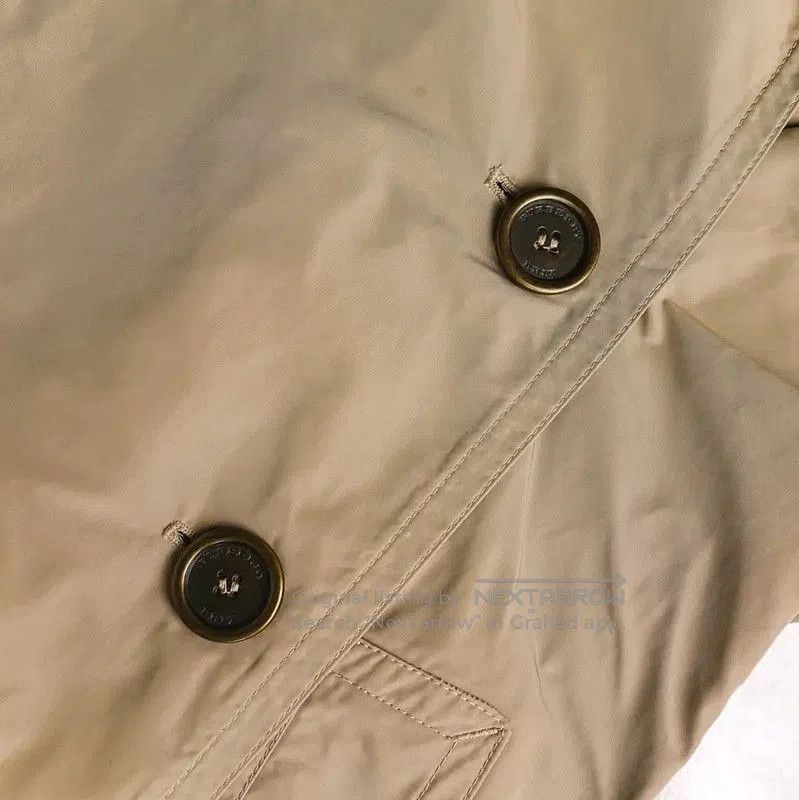 Burberry Burberry M Long Beige Cotton Trench Coat. Size M / US 6-8 / IT 42-44 - 9 Thumbnail