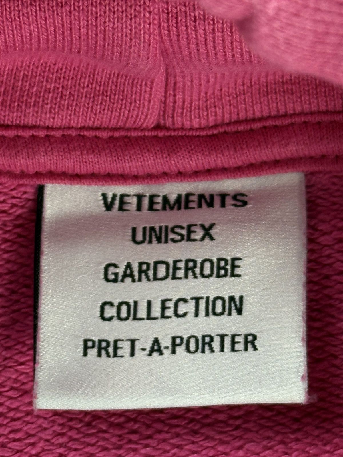 Vetements Vetements Limited Edition Pink Hoodie L Size US L / EU 52-54 / 3 - 8 Thumbnail