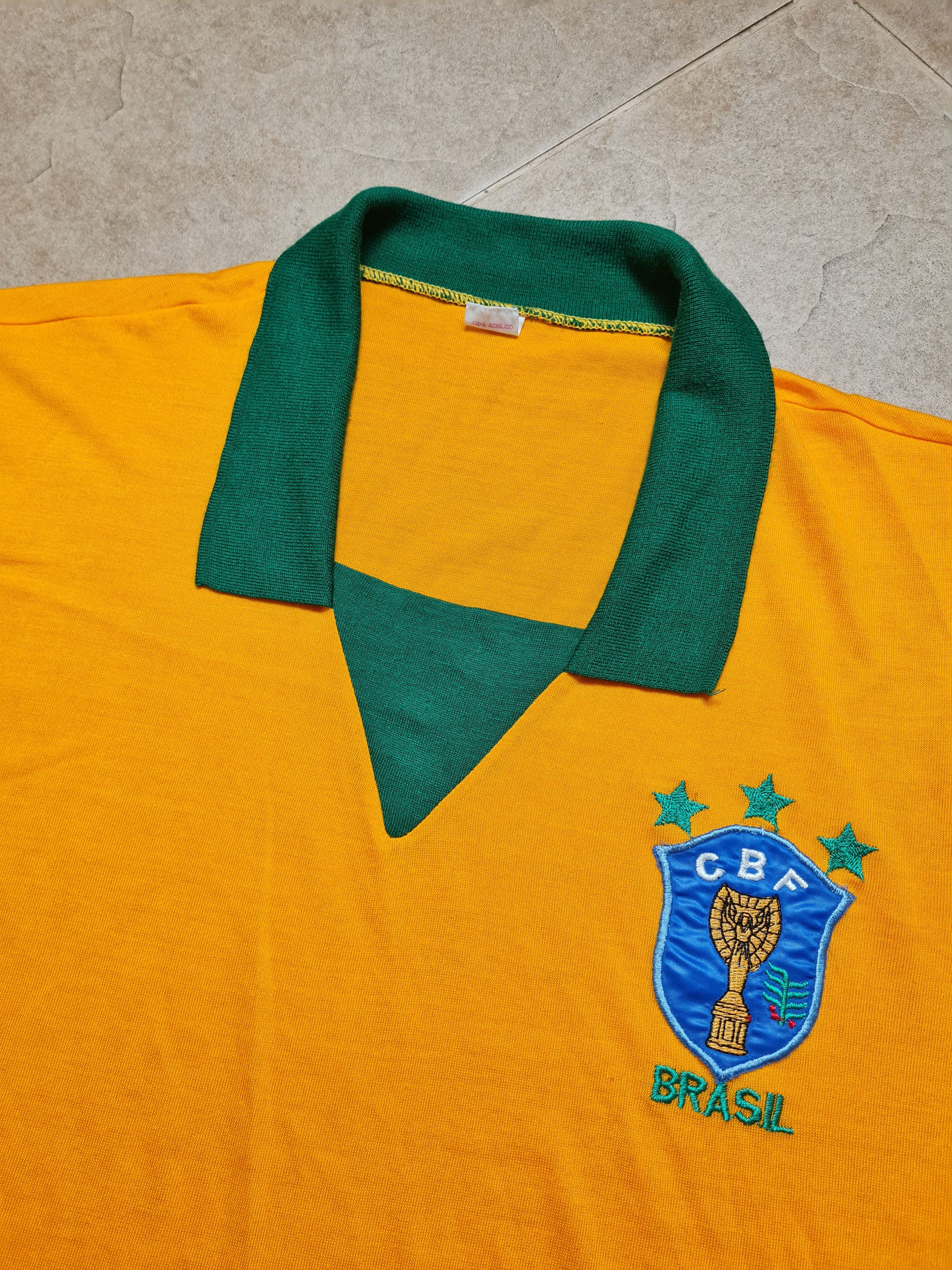 Other Jersey Tapajos Brazil Campea 1986 replica soccer shirt Size US XL / EU 56 / 4 - 4 Thumbnail