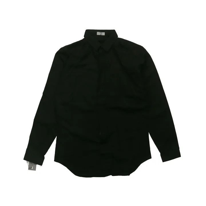 Dior Dior Embroidered Black Long Sleeve Shirt 0079 Size US M / EU 48-50 / 2 - 1 Thumbnail