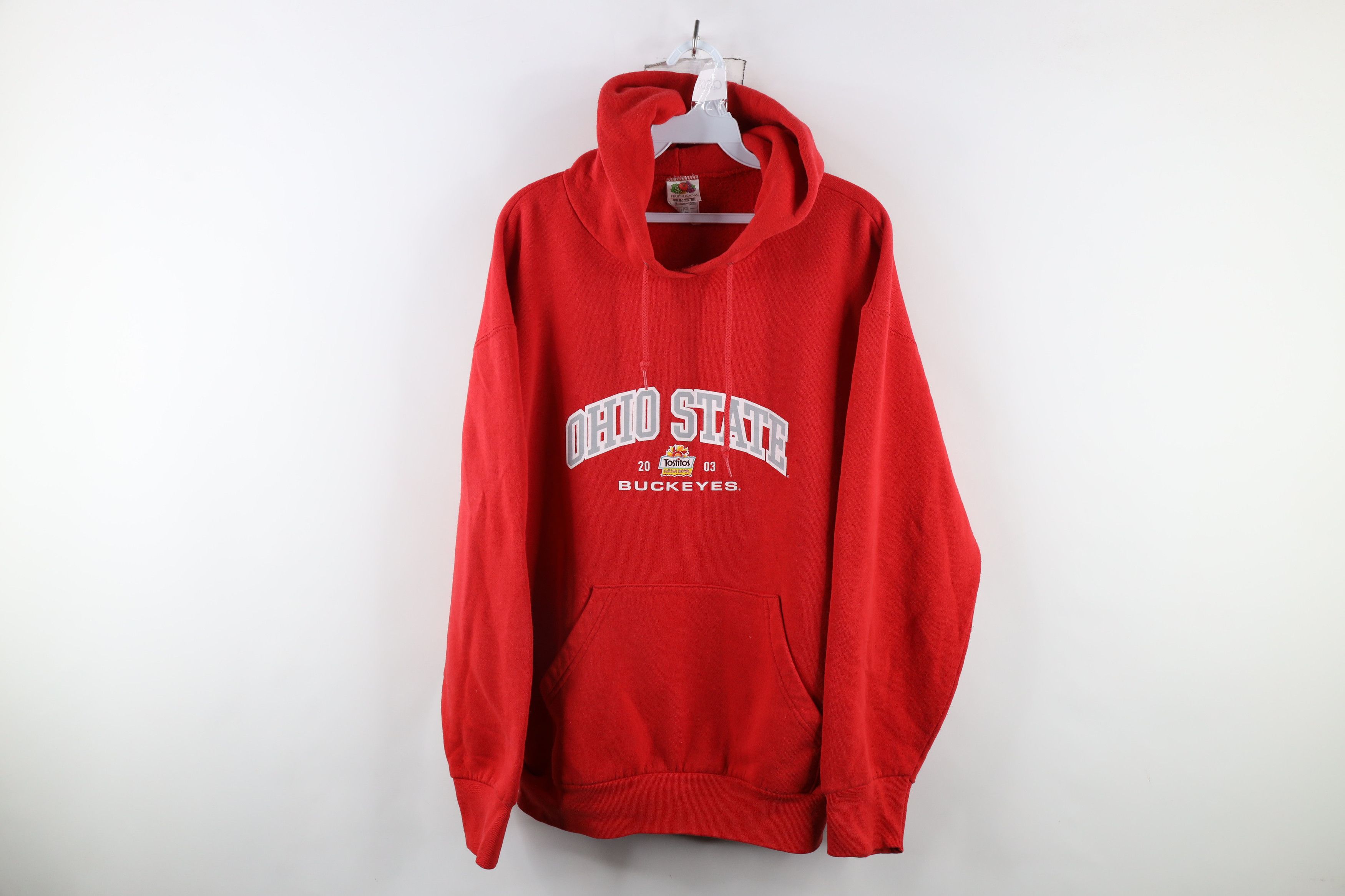Vintage Vintage 2003 University Football National Champs Hoodie Red Size US L / EU 52-54 / 3 - 1 Thumbnail