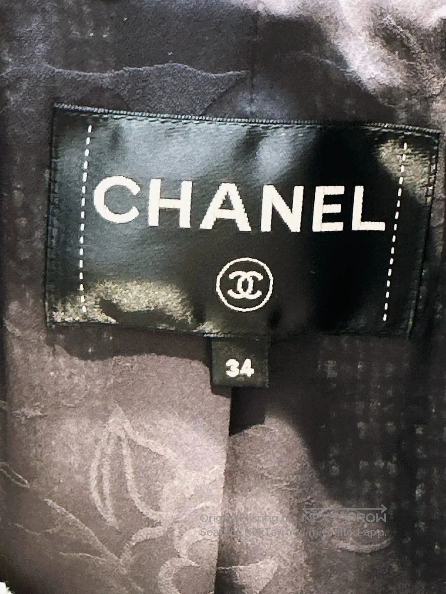 Chanel Chanel Roma Black White Lace Long Coat. Size US S / EU 44-46 / 1 - 5 Thumbnail