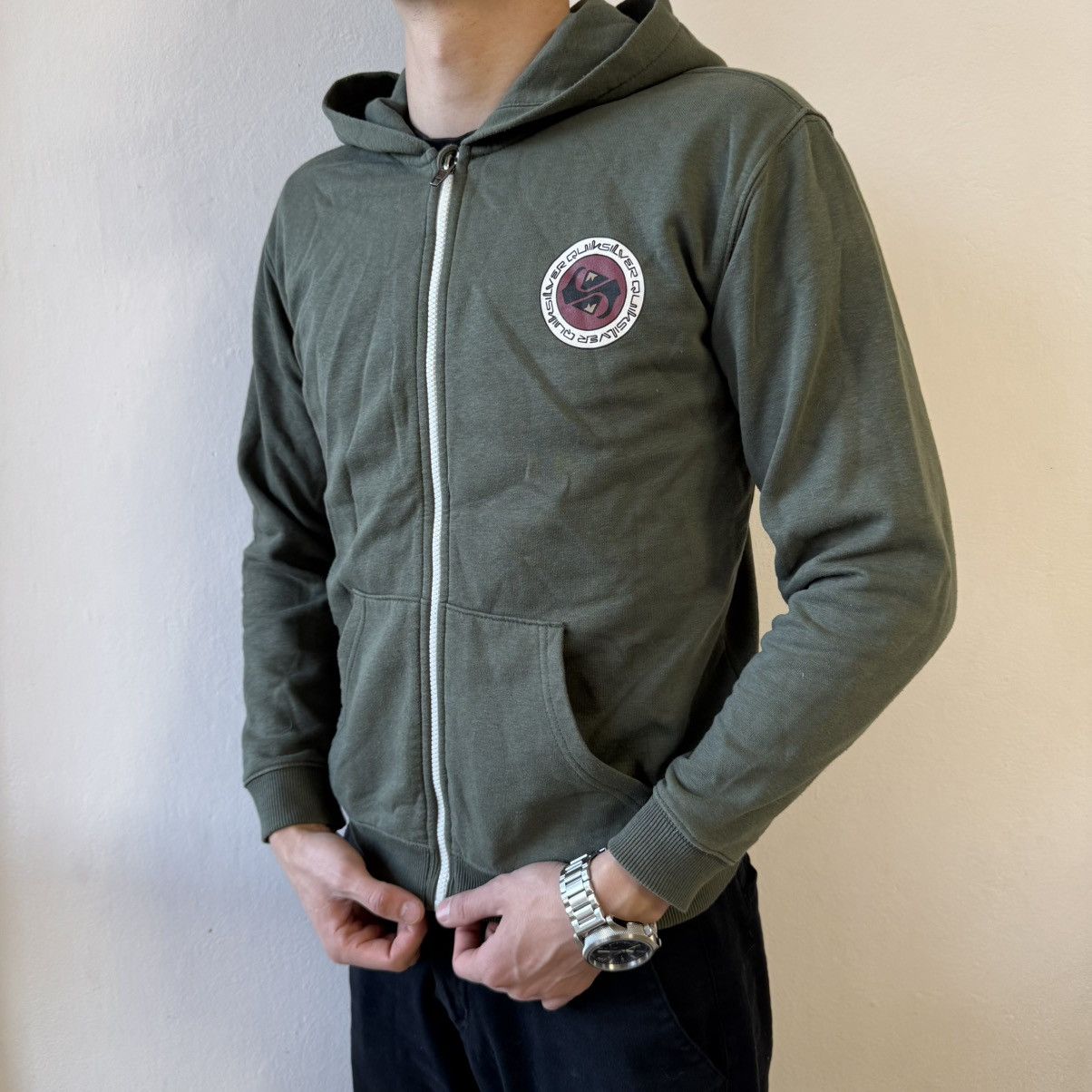 Quiksilver Vintage hoodie quiksilver y2k Size US S / EU 44-46 / 1 - 3 Thumbnail