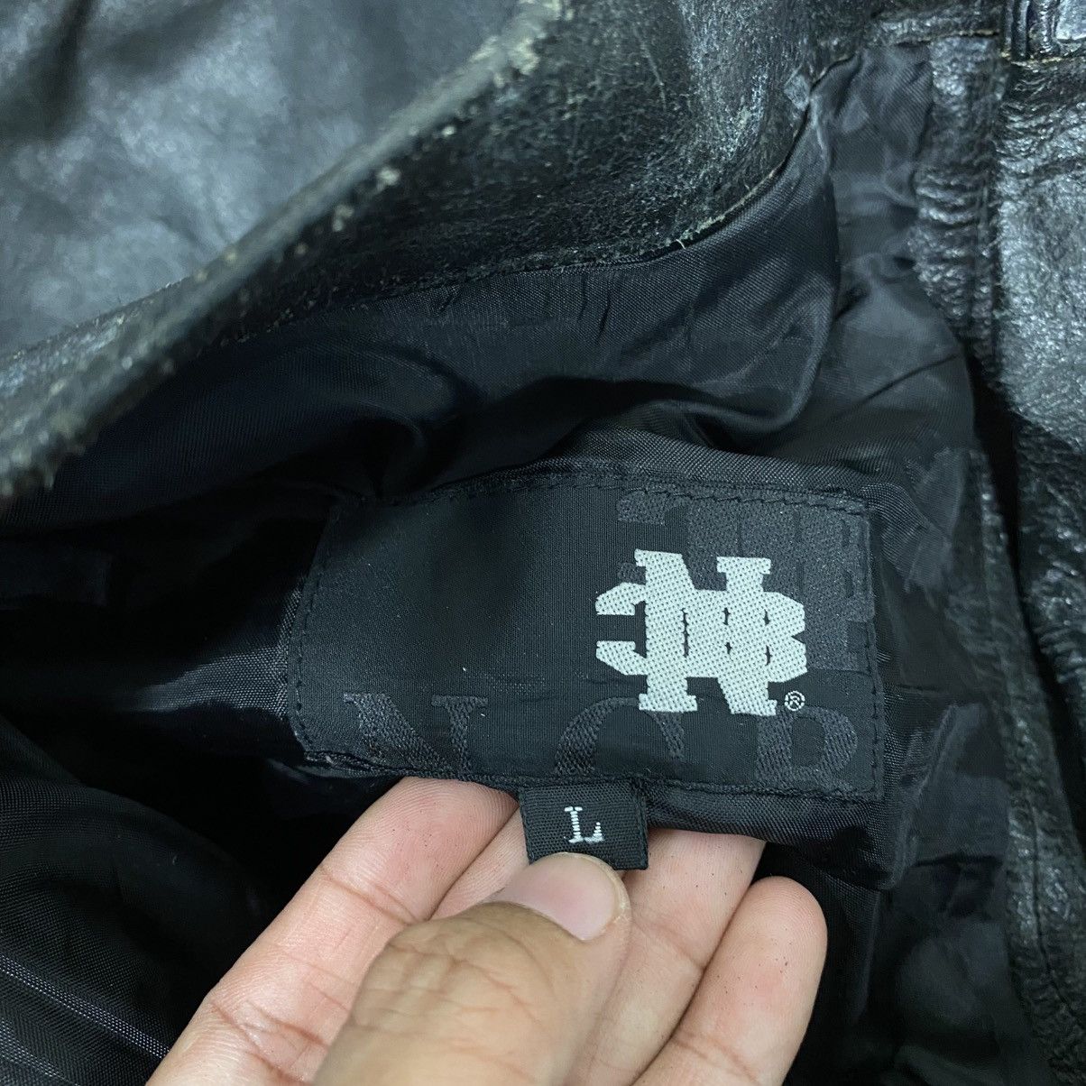 Japanese Brand Vintage Leather Pants Racing Wear Issey Miyake Size US 28 / EU 44 - 16 Thumbnail