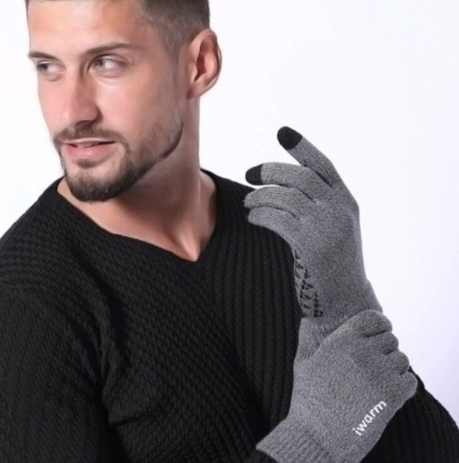 Other Mens IWARM touchscreen gloves. Size ONE SIZE - 1 Thumbnail