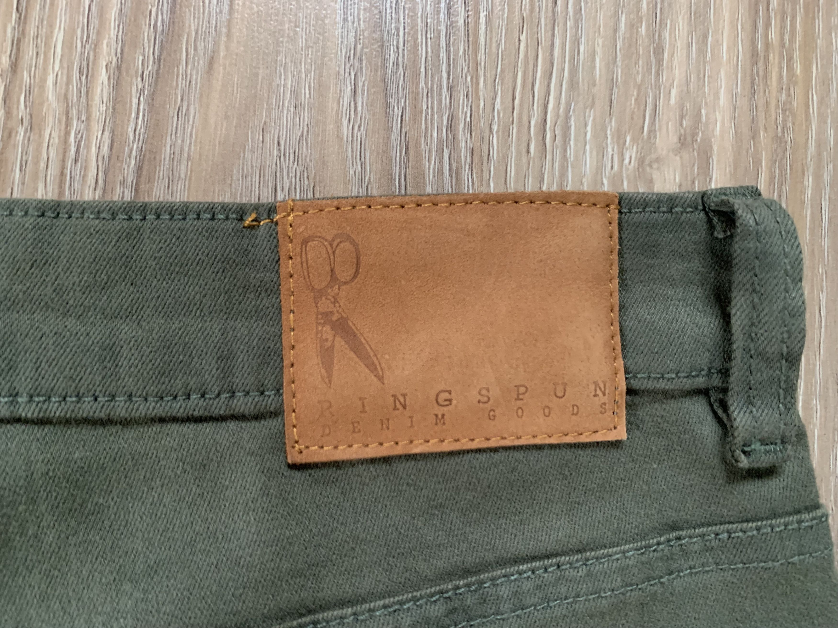 Ringspun Ringspun Slim Stretch Pocket Khaki Jeans Size US 32 / EU 48 - 7 Thumbnail