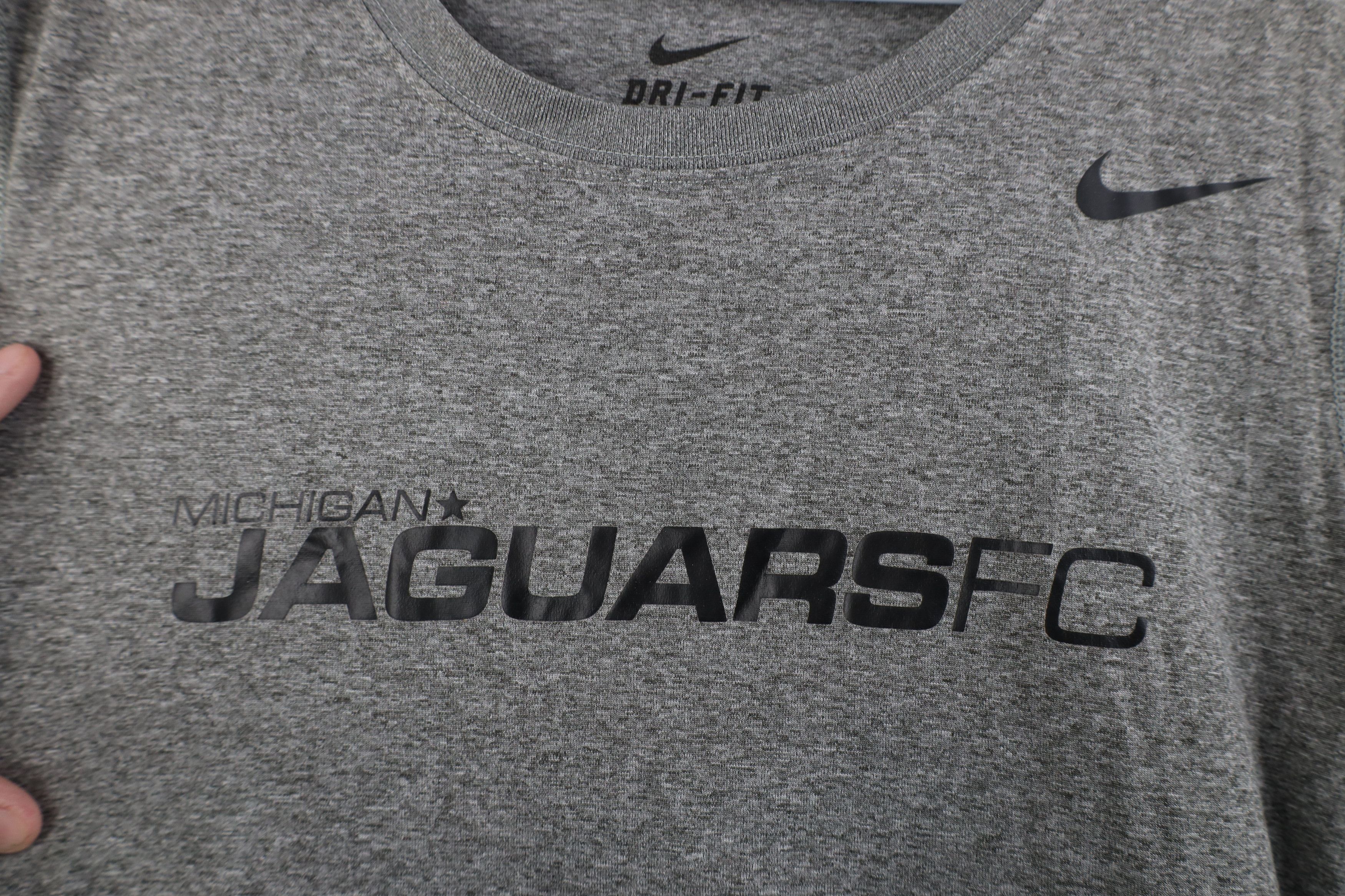 Nike Nike Spell Michigan Jaguars FC Football Club Soccer T-Shirt Size S / US 4 / IT 40 - 5 Thumbnail