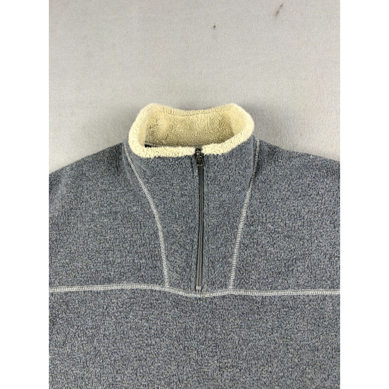 Vintage VINTAGE Kuhl Sweater Men M Gray Fleece Pullover Crew Neck Outdoor Hiking Size US M / EU 48-50 / 2 - 2 Thumbnail