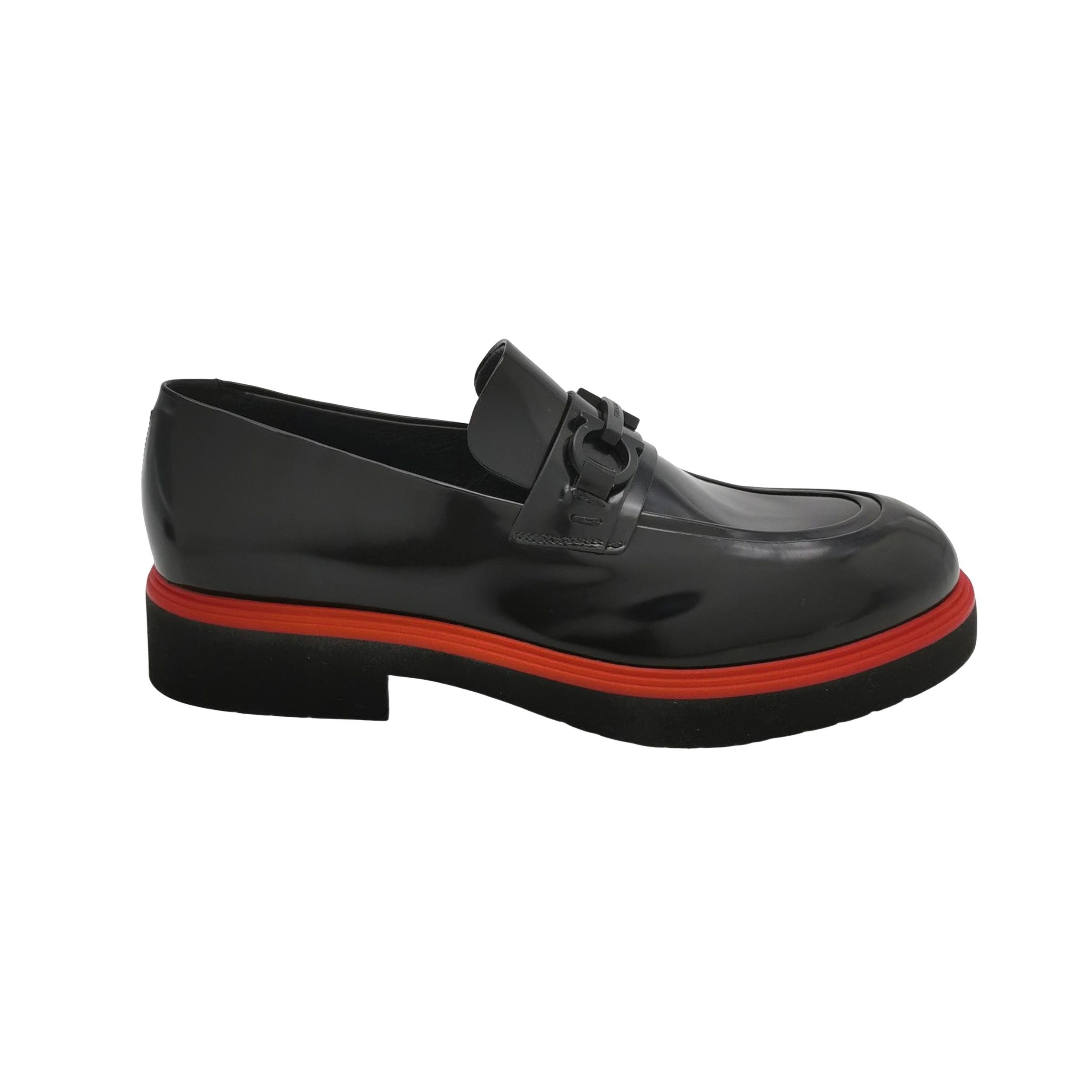 Salvatore Ferragamo Salvatore Ferragamo Gancini Buckle Platform Loafers 41.5 Size US 8 / EU 41 - 1 Thumbnail