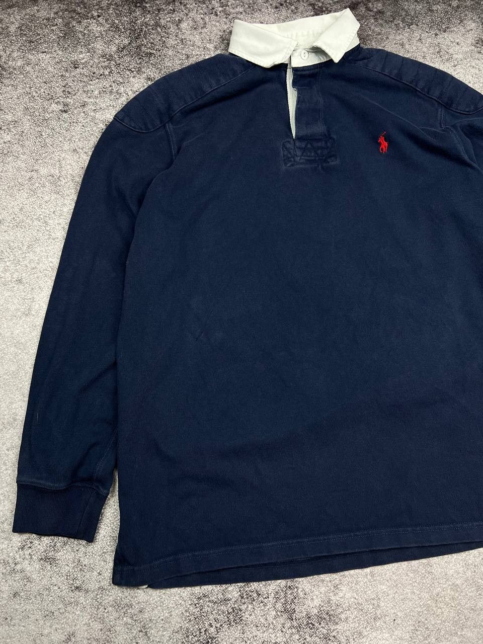 Polo Ralph Lauren Polo Ralph Lauren Rugby Shirt Long Sleeve Y2K Size US L / EU 52-54 / 3 - 2 Thumbnail