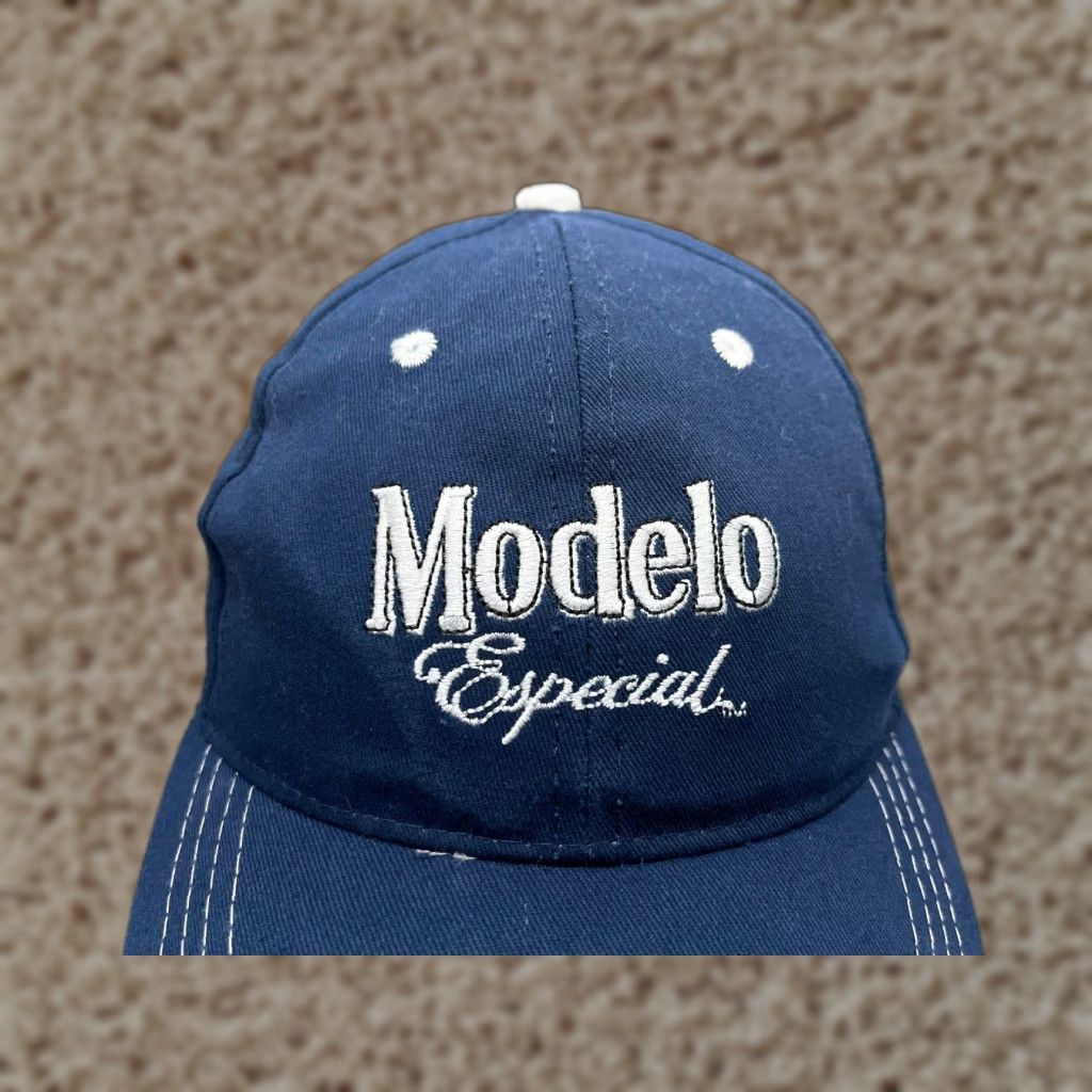 Vintage BDA Hat Cap Baseball Cap One Size Adult Blue 100% Cotton Twill Beer Lightweight Adjustable Mens Size ONE SIZE - 1 Thumbnail