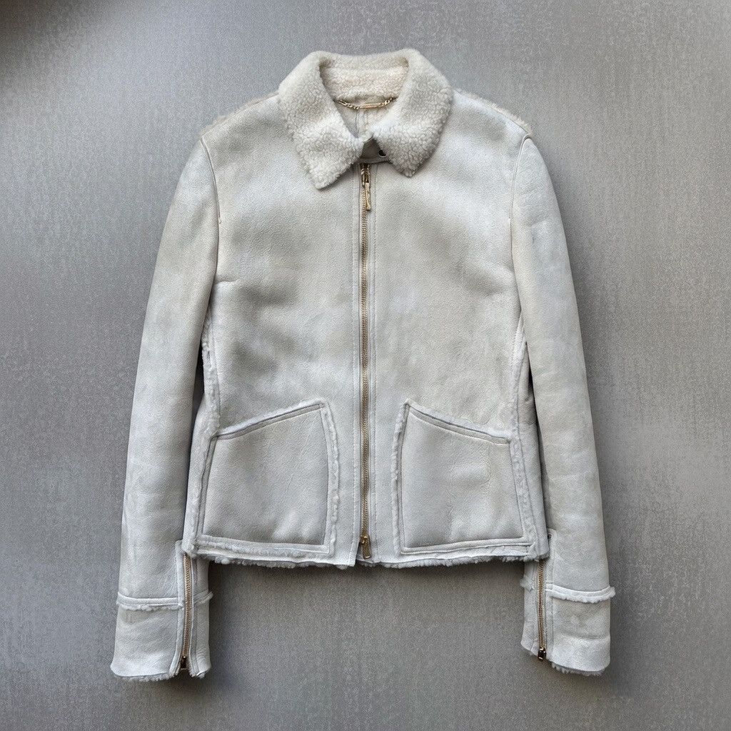 Gucci by Tom Ford Shearling Moto Jacket