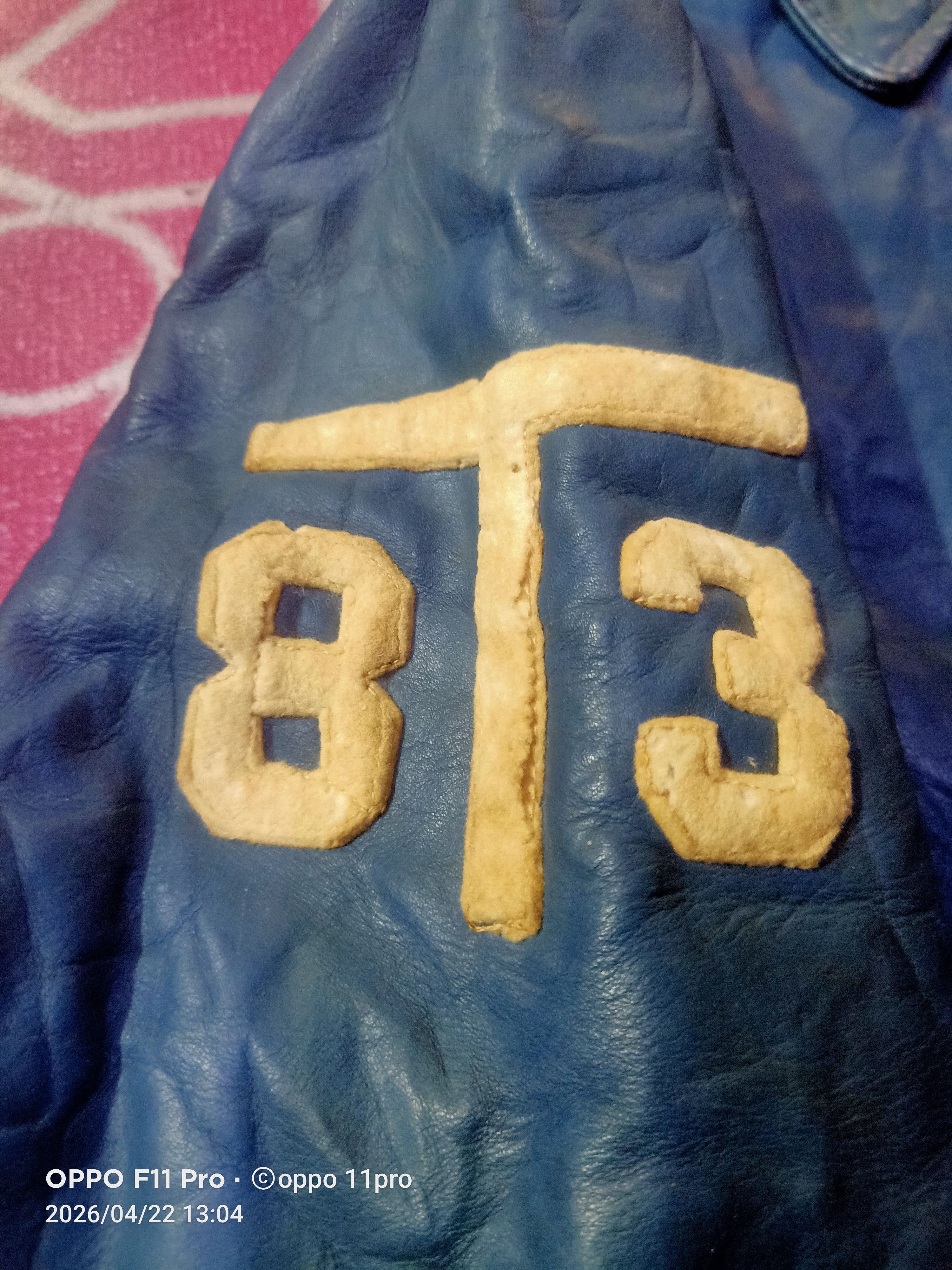 Genuine Leather 💥Vintage 60S Universiti Of Toronto Leathers EmbroideryMen💥 Size US M / EU 48-50 / 2 - 7 Thumbnail