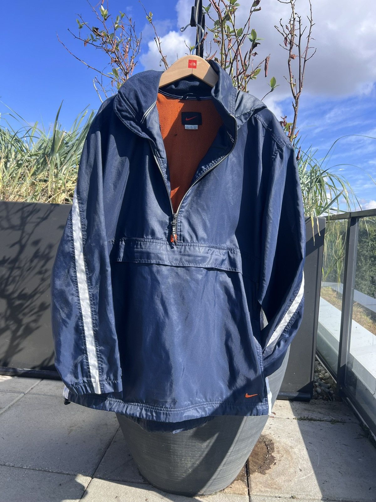 Nike × Vintage Vintage Nike Pullover windbreaker jacket 90s Y2K baggy Size US L / EU 52-54 / 3 - 1 Thumbnail