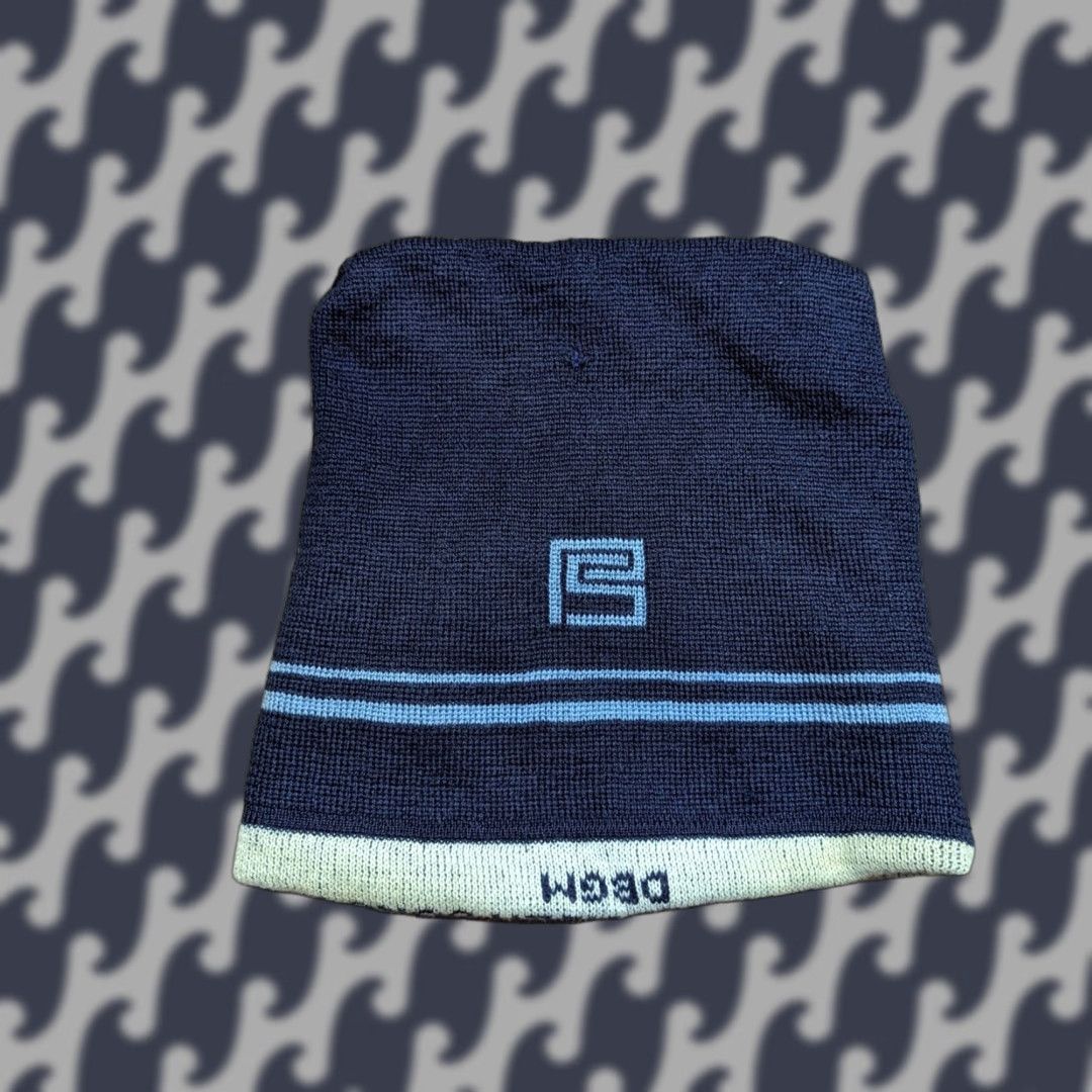 Vintage VINTAGE peter Steinebronn Ski Beanie Hat Wool Lined Blue Knit Unisex Adults One Size Beanie Mens Womens Girls Boys Size ONE SIZE - 1 Thumbnail
