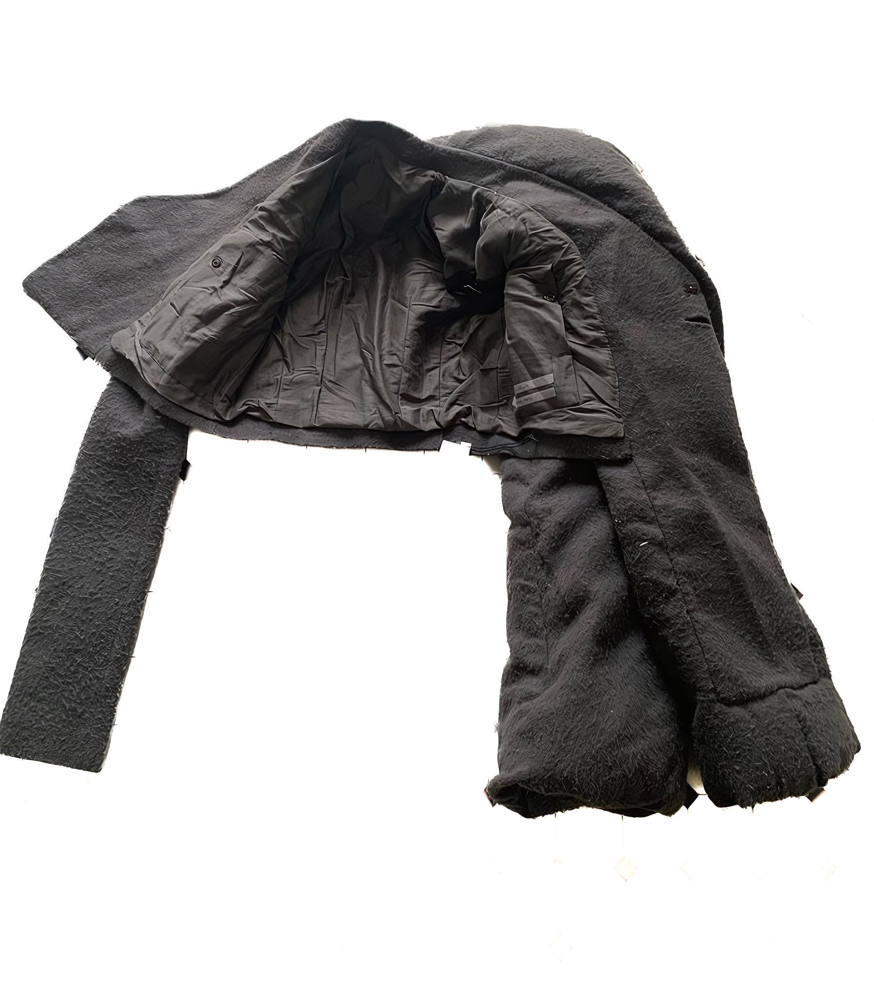 Rick Owens A/W 2018 RUNWAY SYSIPHUS ASYMMETRIC DOWN JACKET Size S / US 4 / IT 40 - 8 Thumbnail
