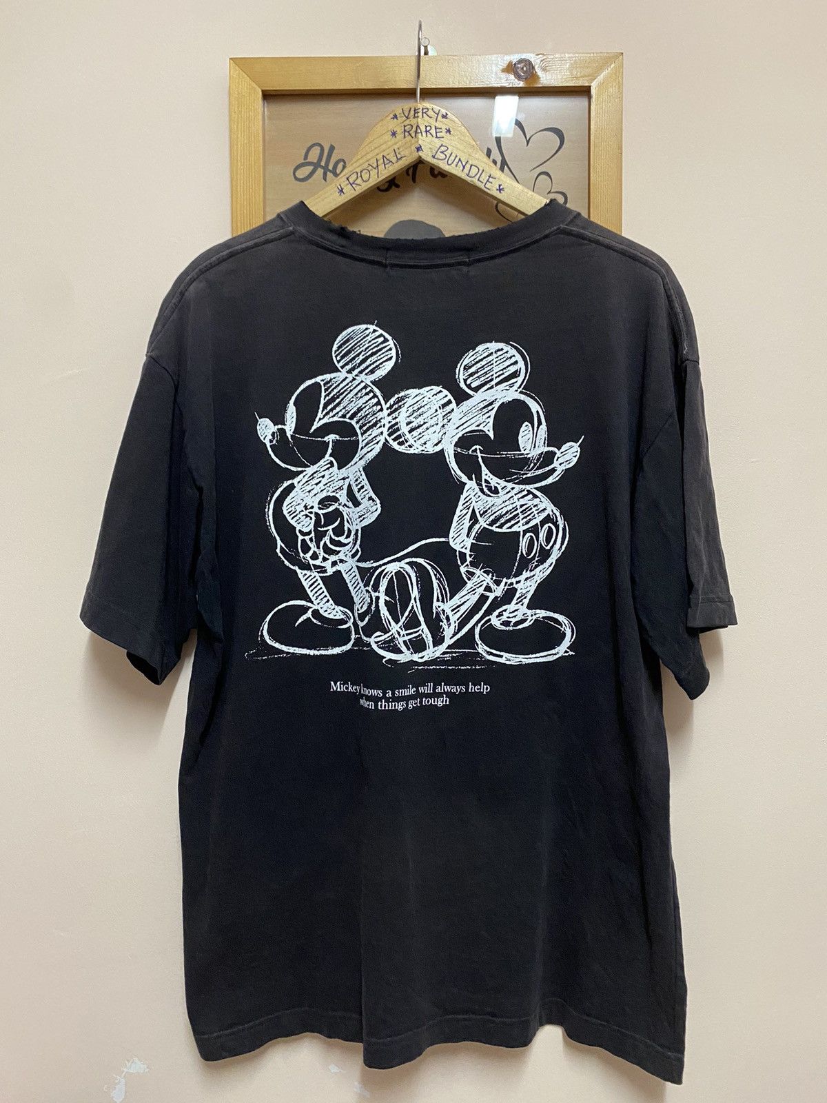 Japanese Brand × Undercover Gu x Undercover mickey mouse logo t shirt Size US L / EU 52-54 / 3 - 1 Thumbnail