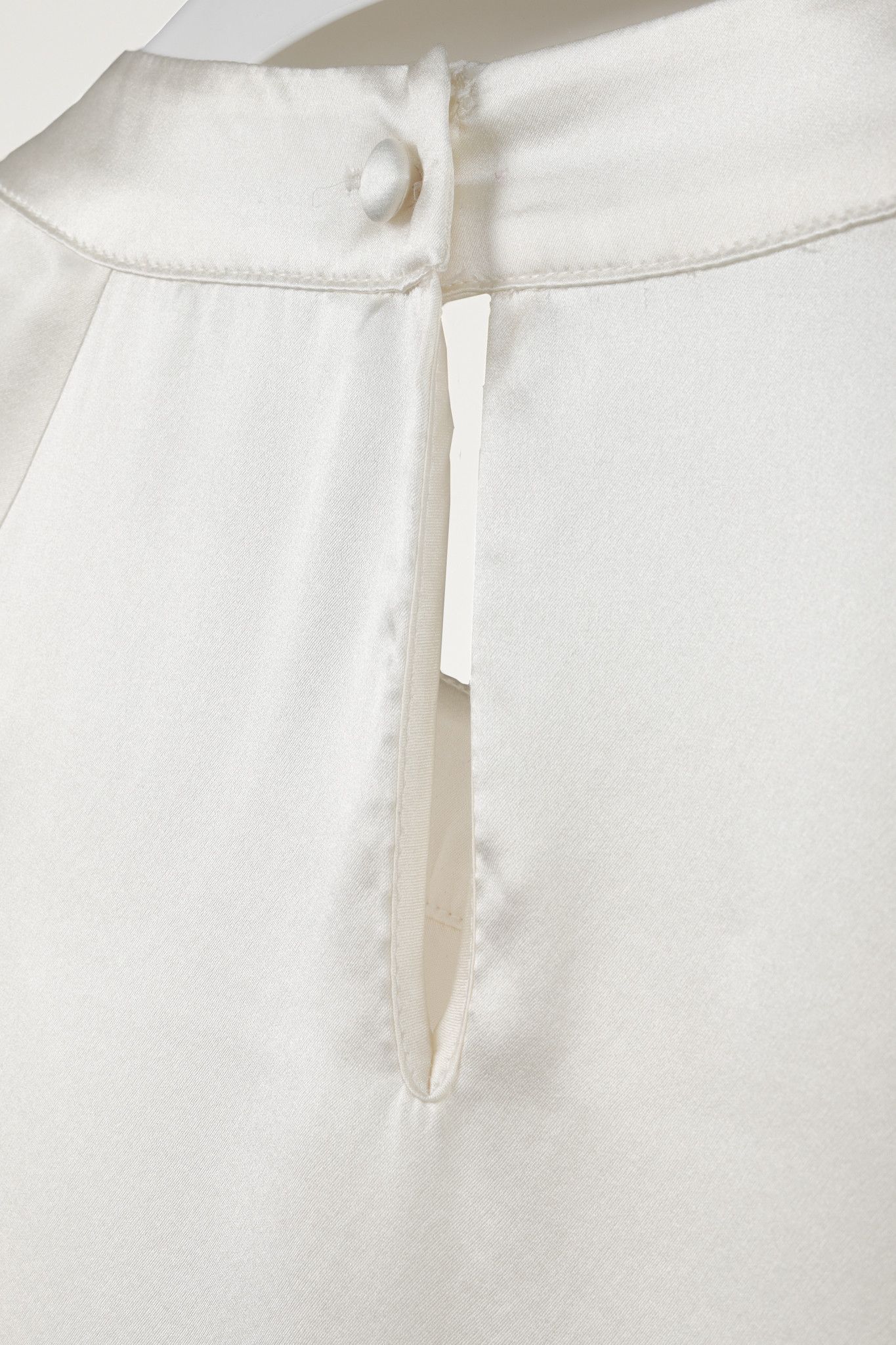 Veronica Beard Veronica Beard AW/16 Cream Silk Ruffle-Neck Blouse Size M / US 6-8 / IT 42-44 - 8 Thumbnail