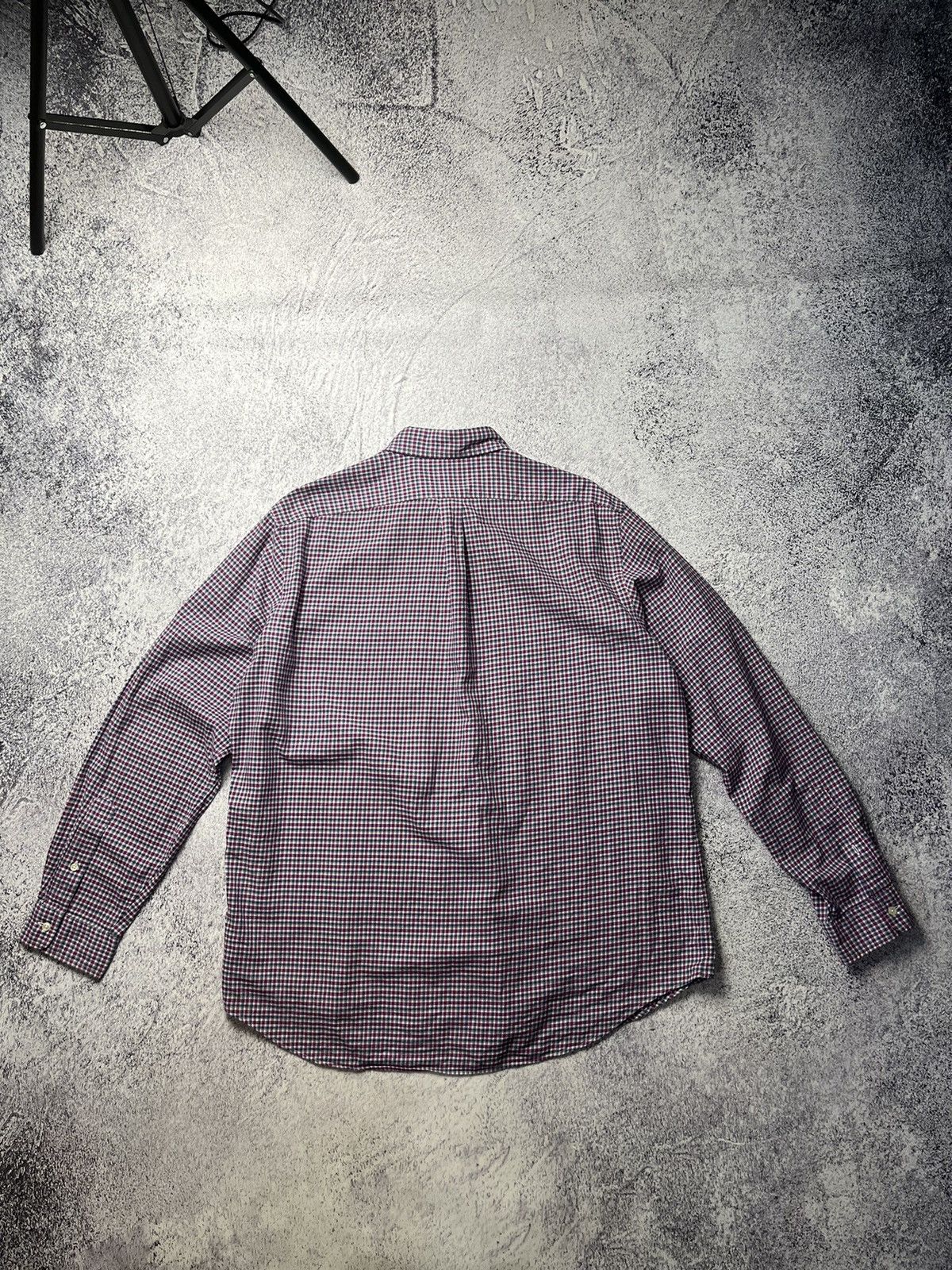 Flannel Men's Vintage RALPH LAUREN Rare Striped Flannel Plaid Shirt Size US XL / EU 56 / 4 - 14 Thumbnail