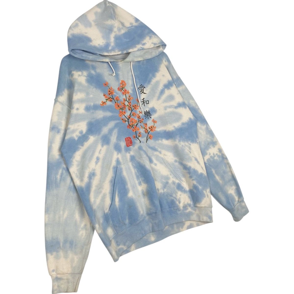 Other Vintage Tie Dye Sakura Print Hoodie Sweater Pullover Size M Size US M / EU 48-50 / 2 - 3 Thumbnail