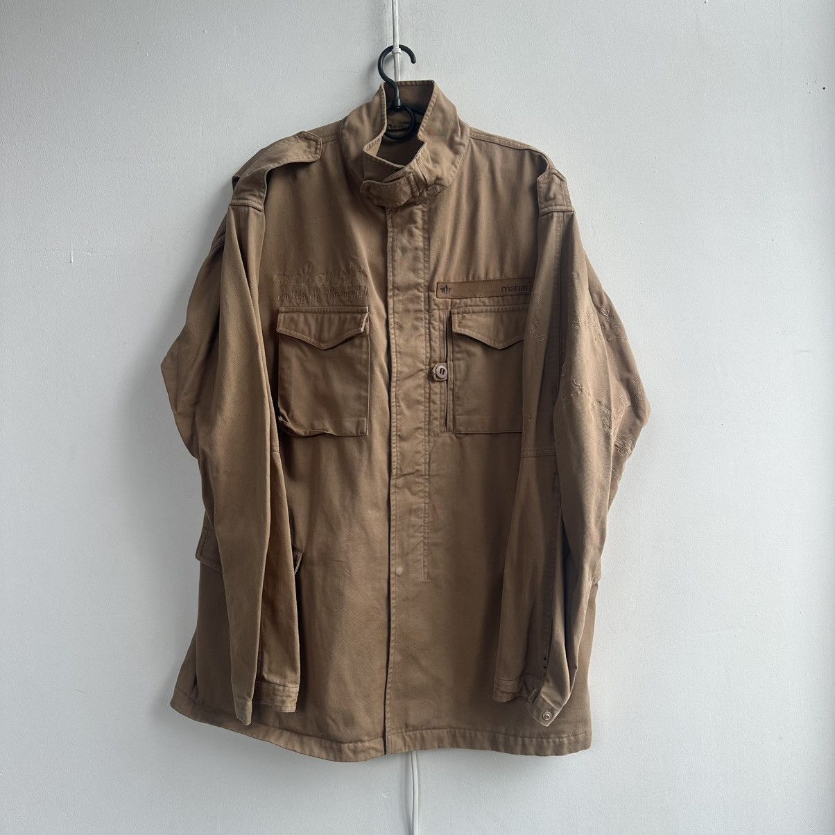 Maharishi Maharishi m 65 jacket embroidered logo Size US XL / EU 56 / 4 - 13 Thumbnail