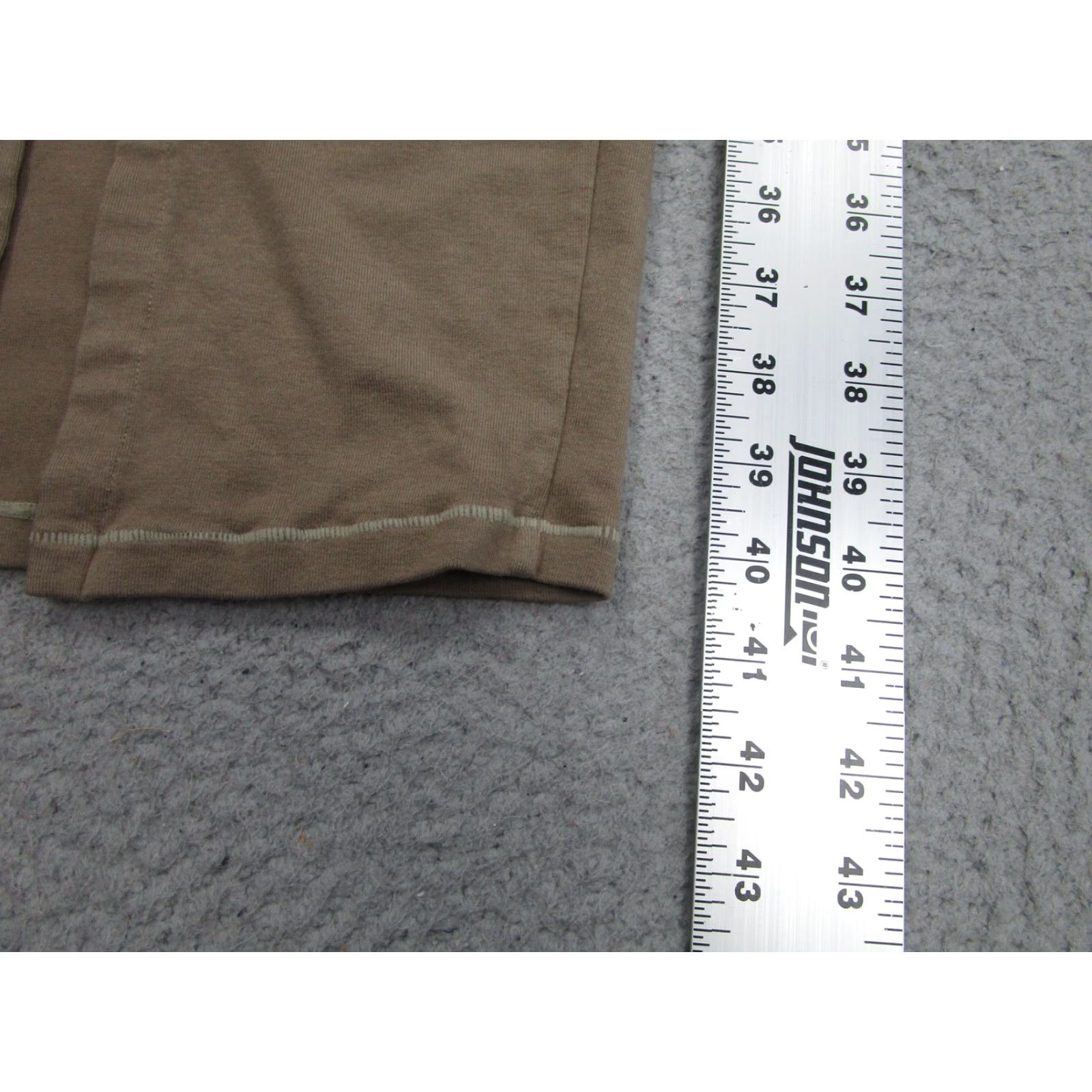 SKIMS Skims Skirt Womens XS Beige Jersey Knit Maxi Elastic Waist Back Slit Stretch Size XS / US 0-2 / IT 36-38 - 7 Thumbnail