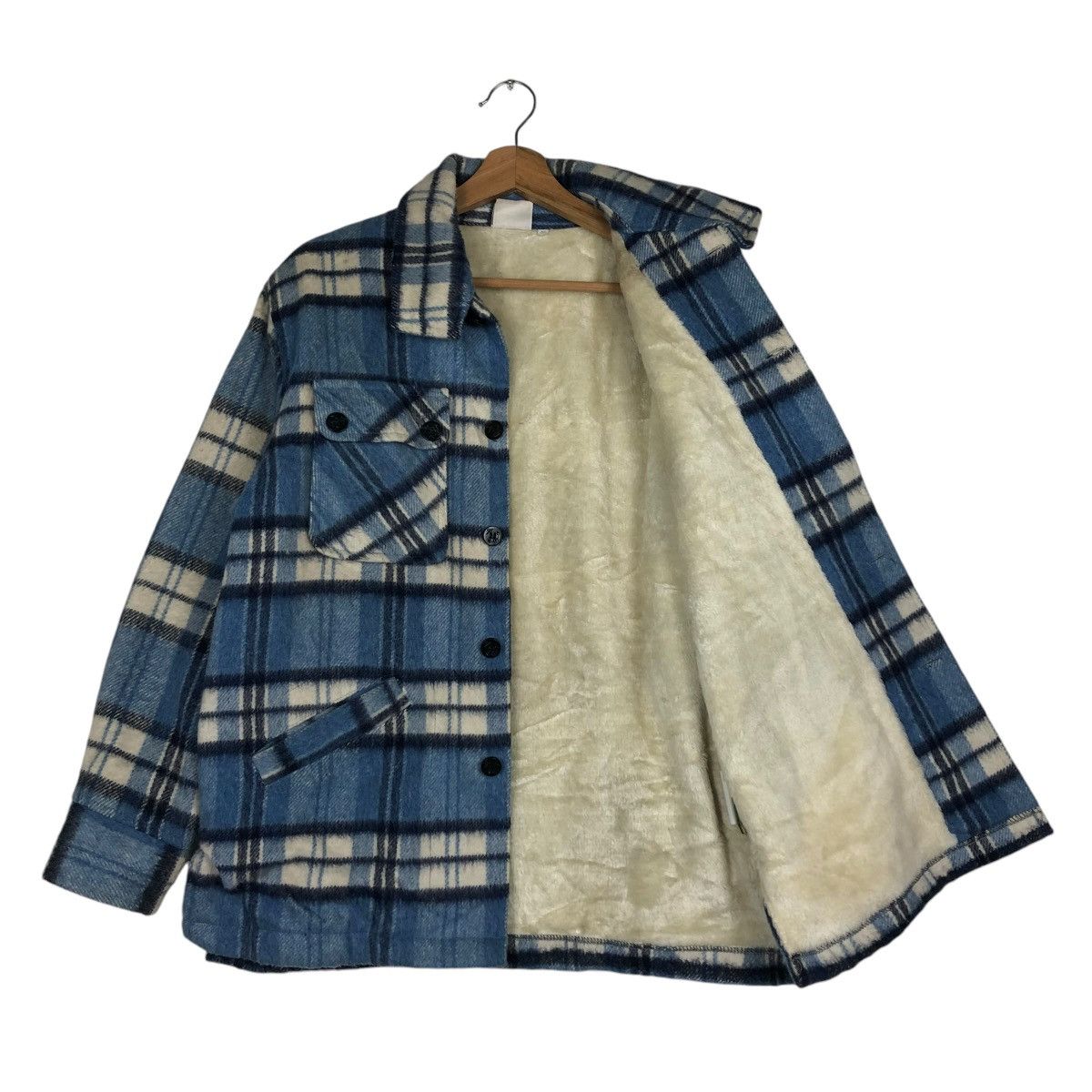 Japanese Brand 🔥VINTAGE WOOL FLANNEL JACKET TARTAN DESIGN ISSEY MIYAKE Size US M / EU 48-50 / 2 - 13 Thumbnail