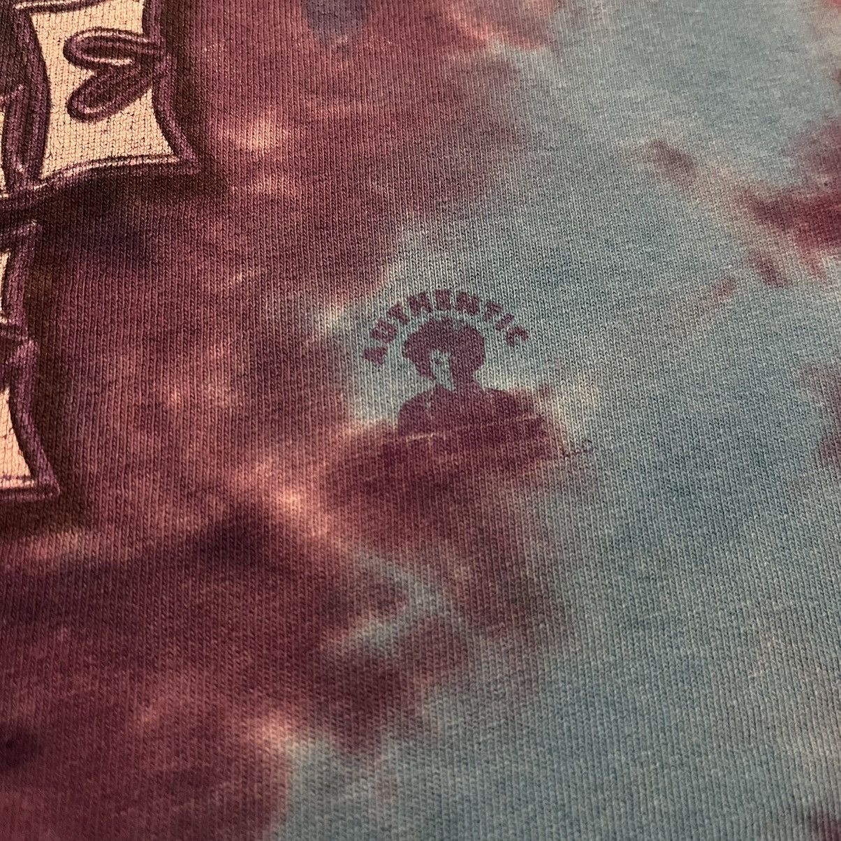 Jimi Hendrix × Liquid Blue × Vintage Vintage 2000s Jimi Hendrix Purple Haze Tie Dye Logo T Shirt Size US XXL / EU 58 / 5 - 5 Thumbnail