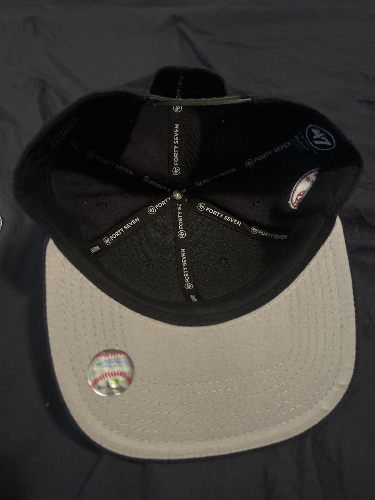47 Brand × New York Yankees Black Yankees hat Size ONE SIZE - 3 Thumbnail