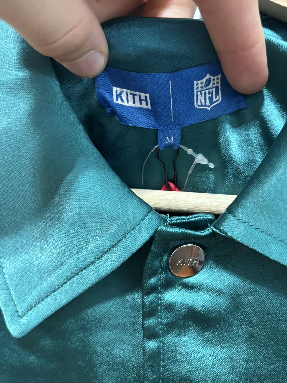 Kith Kith X Nfl Dolphins Kieran Coaches Jacket Size US M / EU 48-50 / 2 - 5 Thumbnail