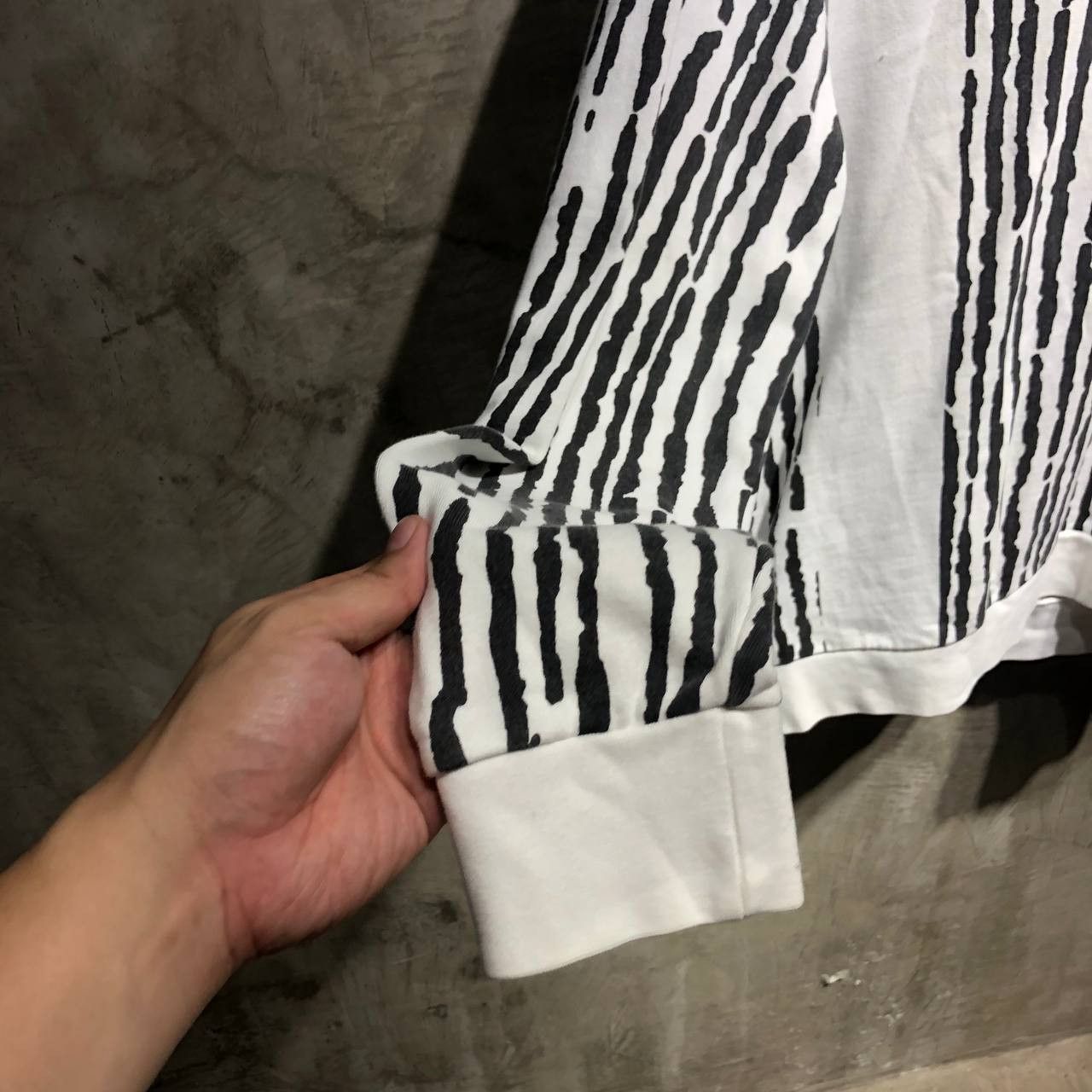 Balenciaga Balenciaga Printed stripes Hoodie Size US L / EU 52-54 / 3 - 8 Thumbnail